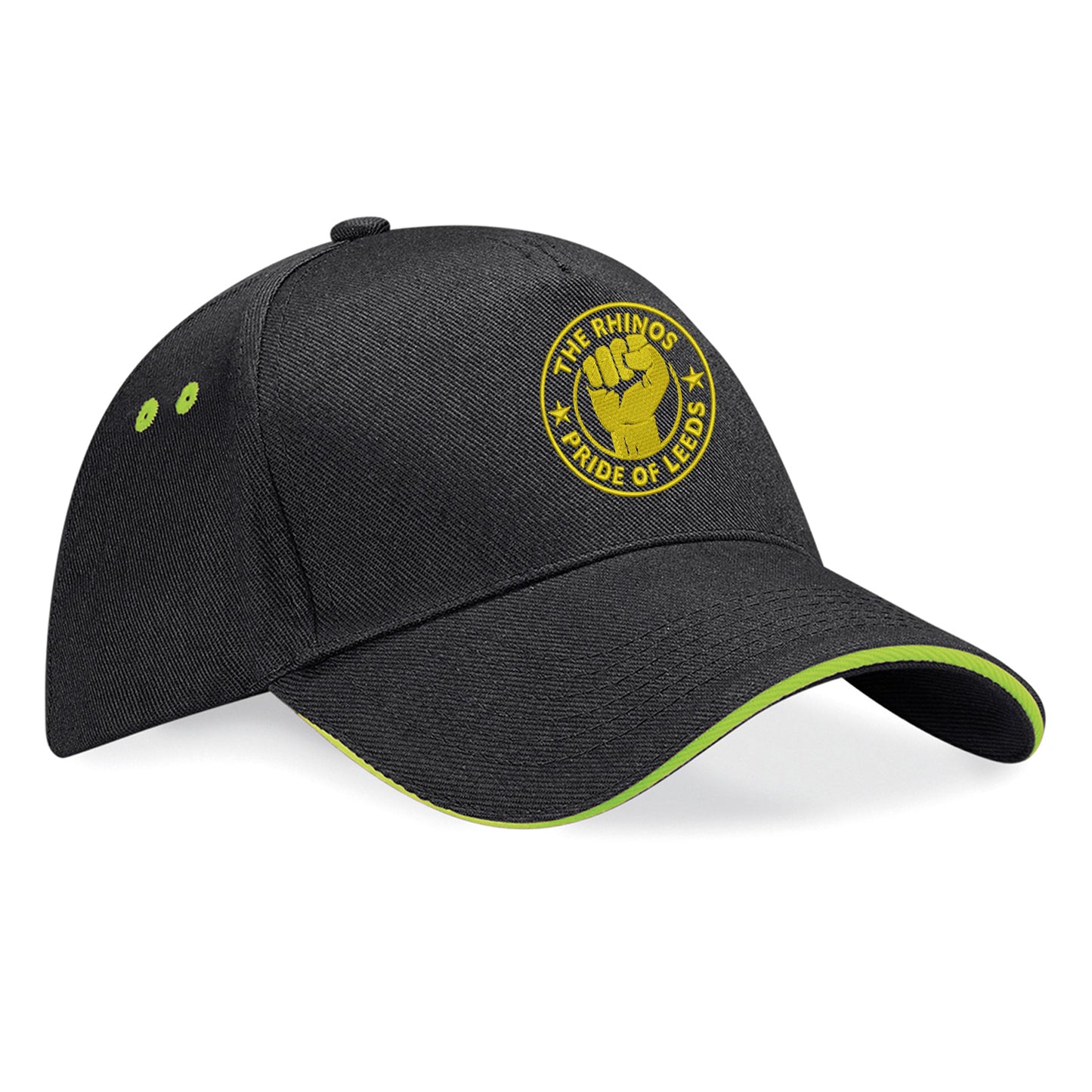 The Rhinos Pride of Leeds Embroidered Baseball Cap