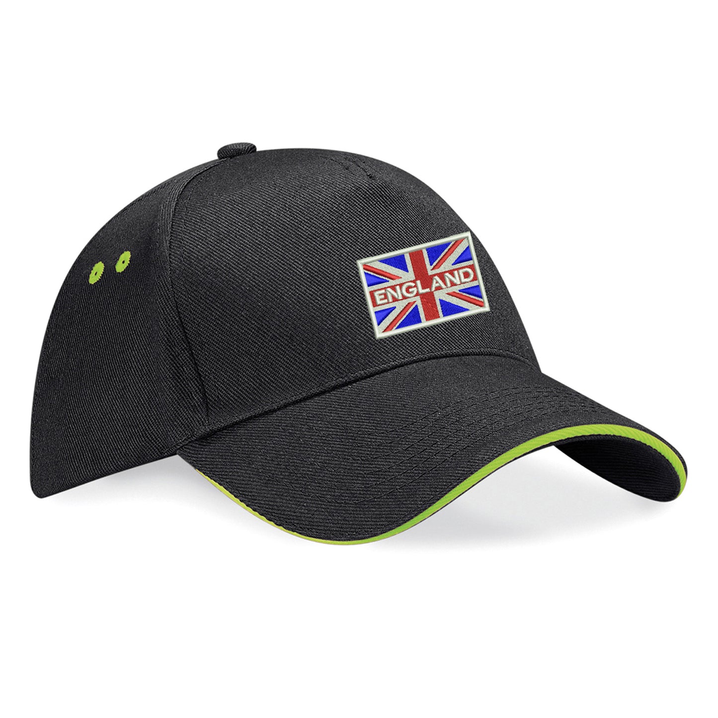 England Coloured Union Jack Baseball Cap