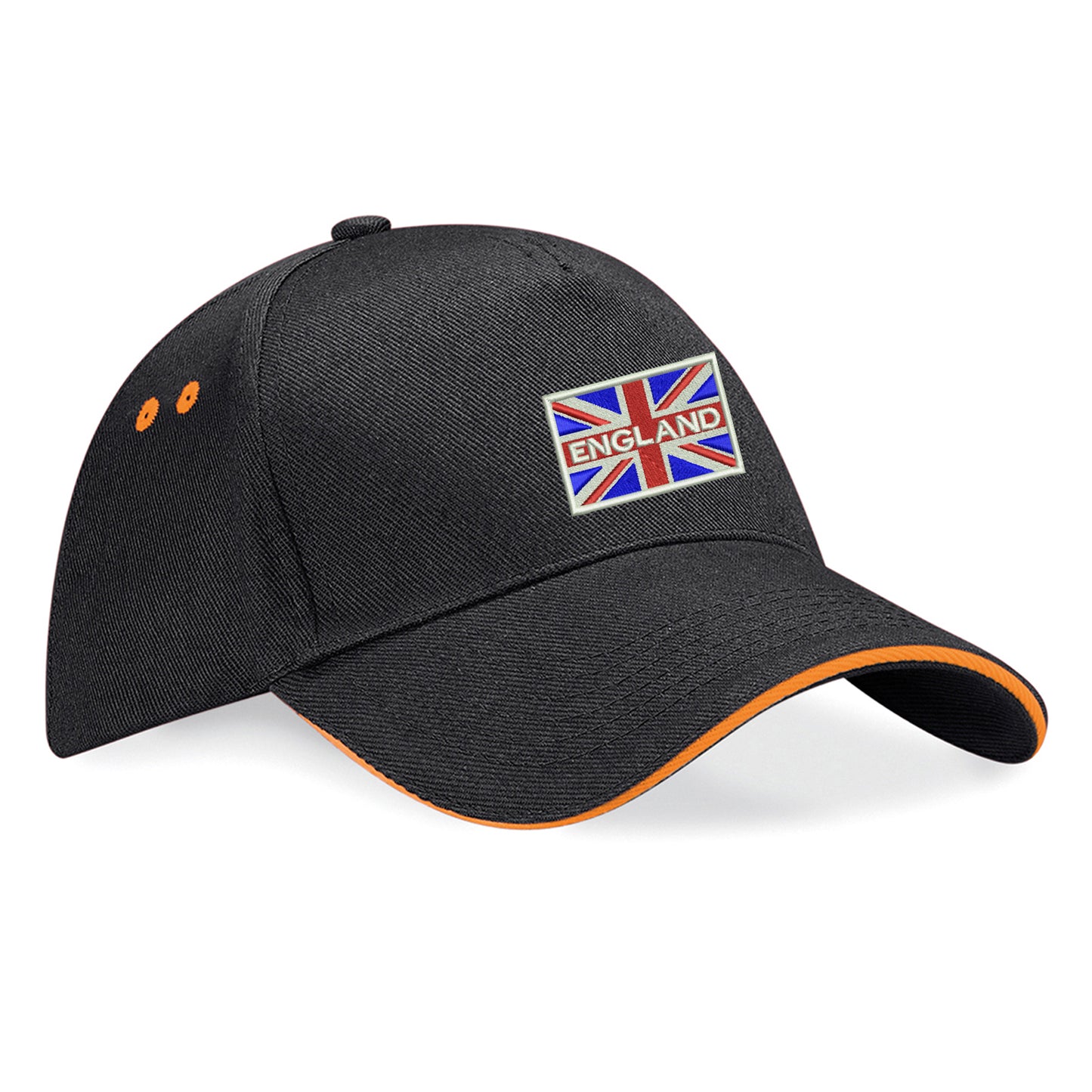 England Coloured Union Jack Baseball Cap