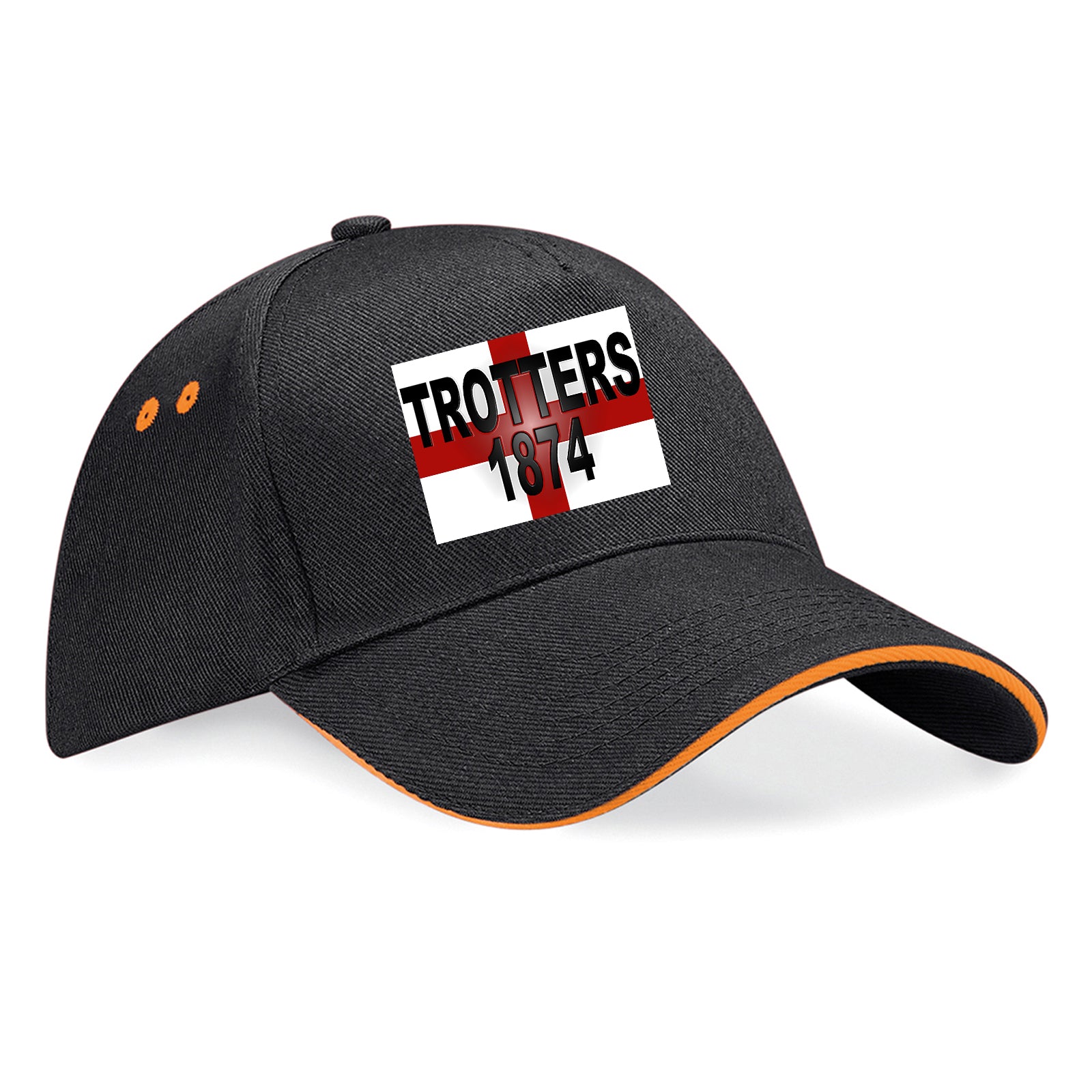 Trotters 1874 England Flag Baseball Cap
