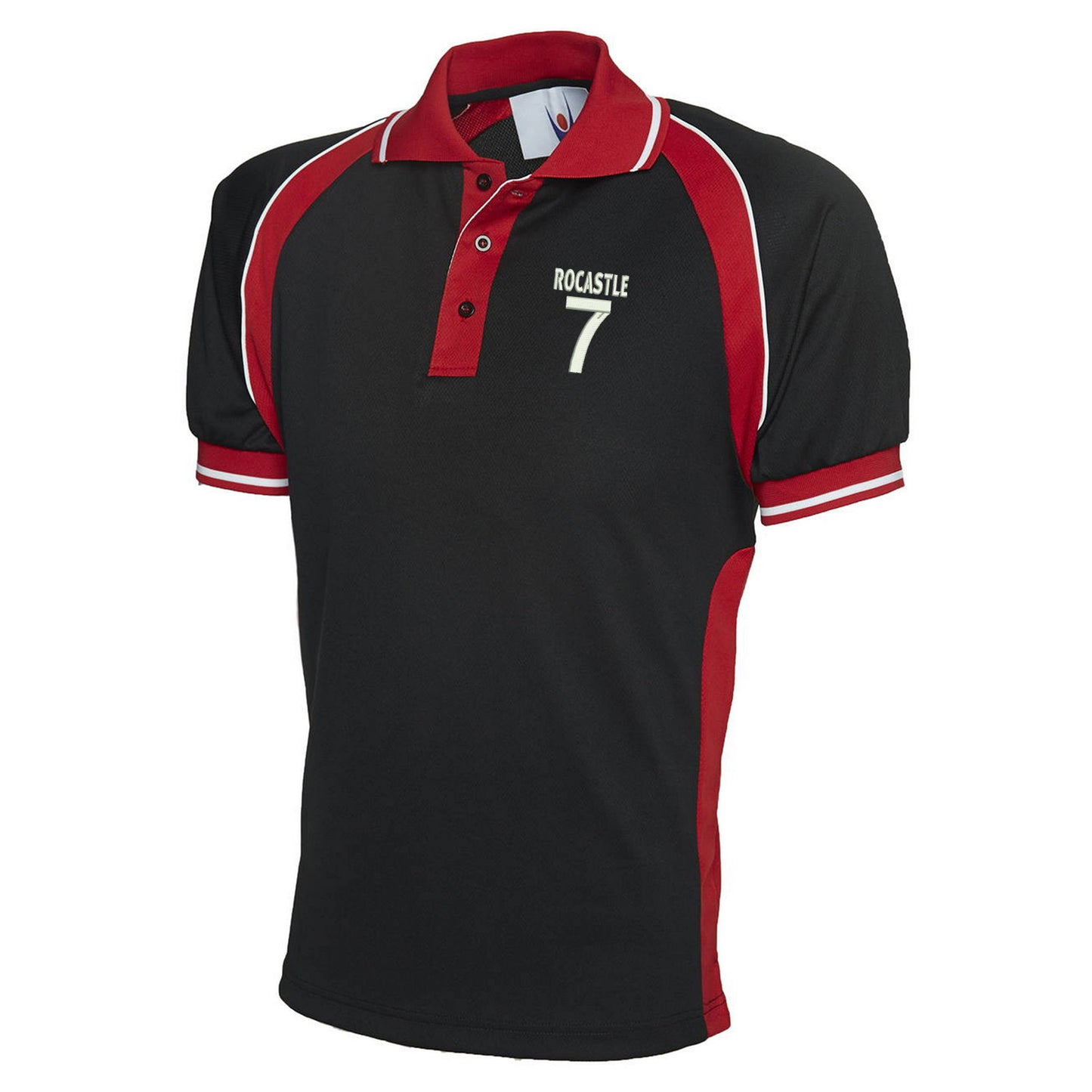Rocastle 7 Embroidered Sports Polo Shirt