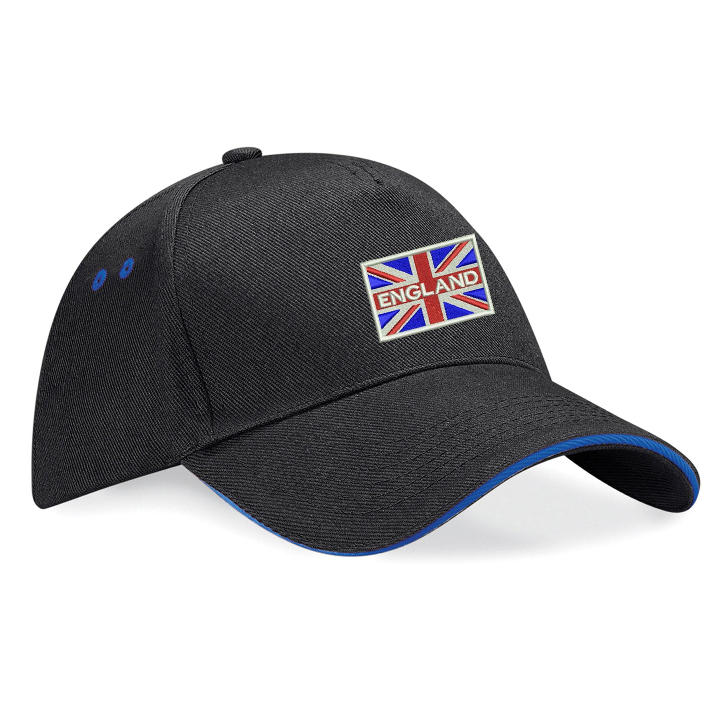 England Coloured Union Jack Baseball Cap