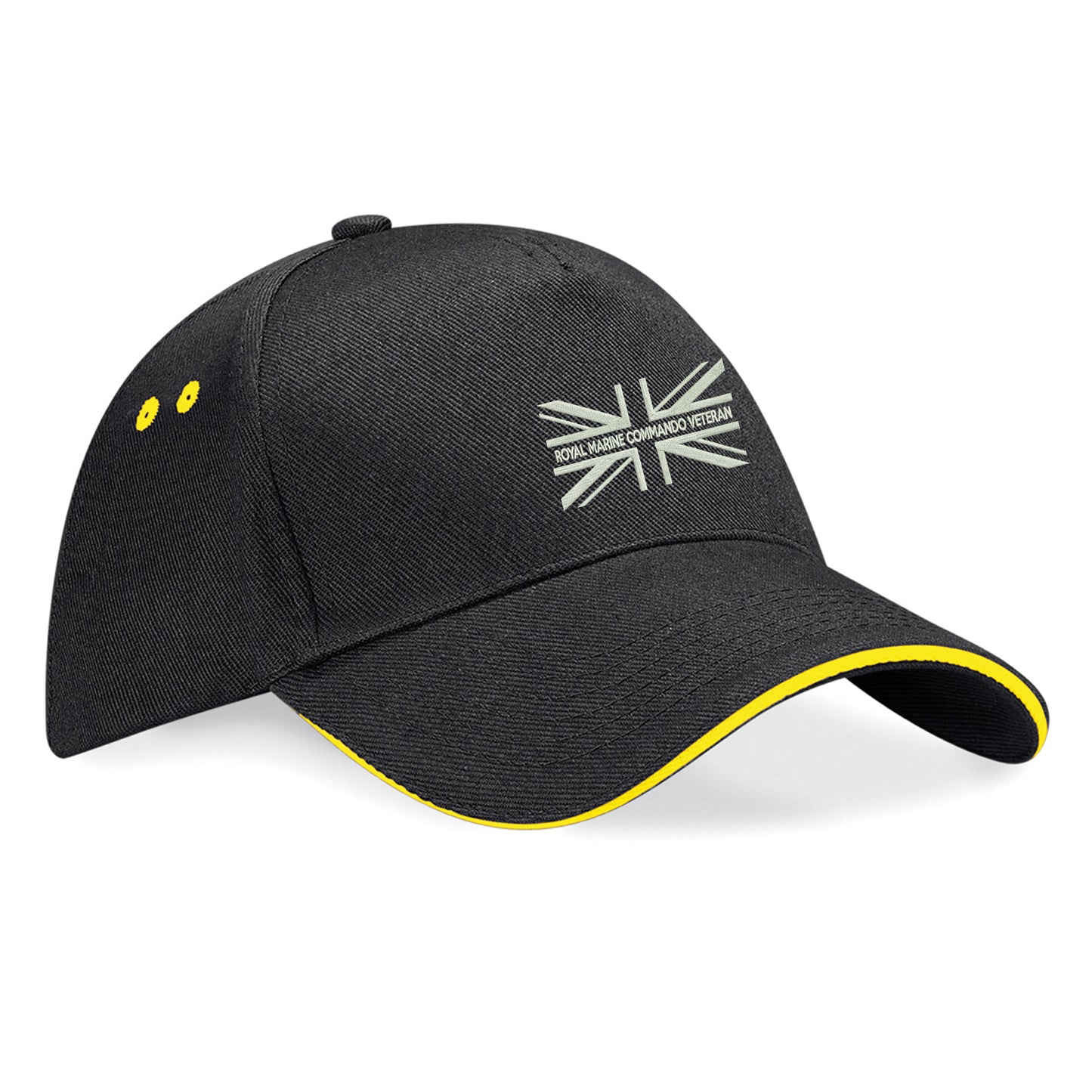 Royal Marine Commando Veteran Union Jack Baseball Cap
