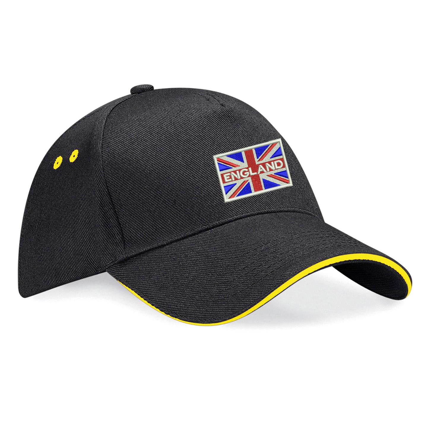 England Coloured Union Jack Baseball Cap