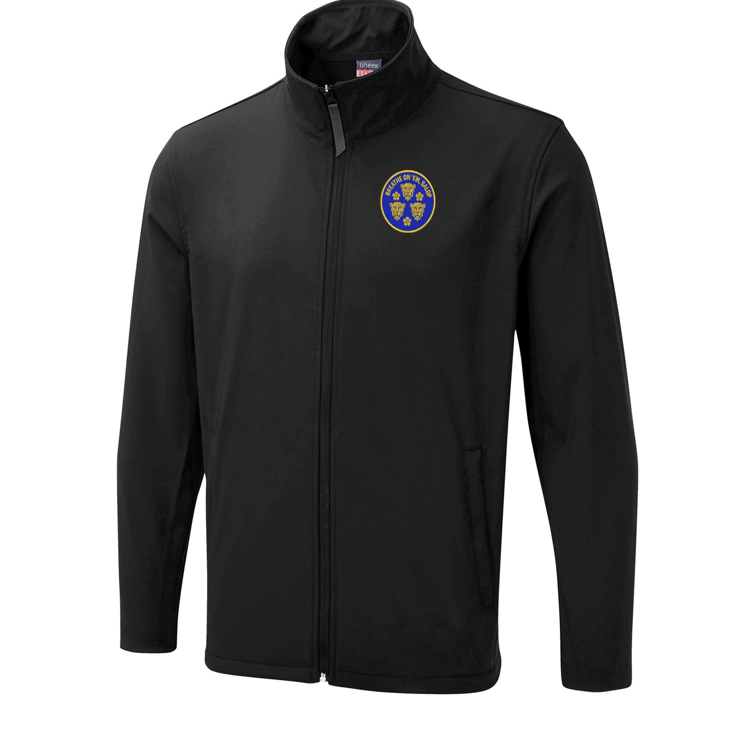 Shrewsbury Town Breathe on em Salop Bomber Jacket