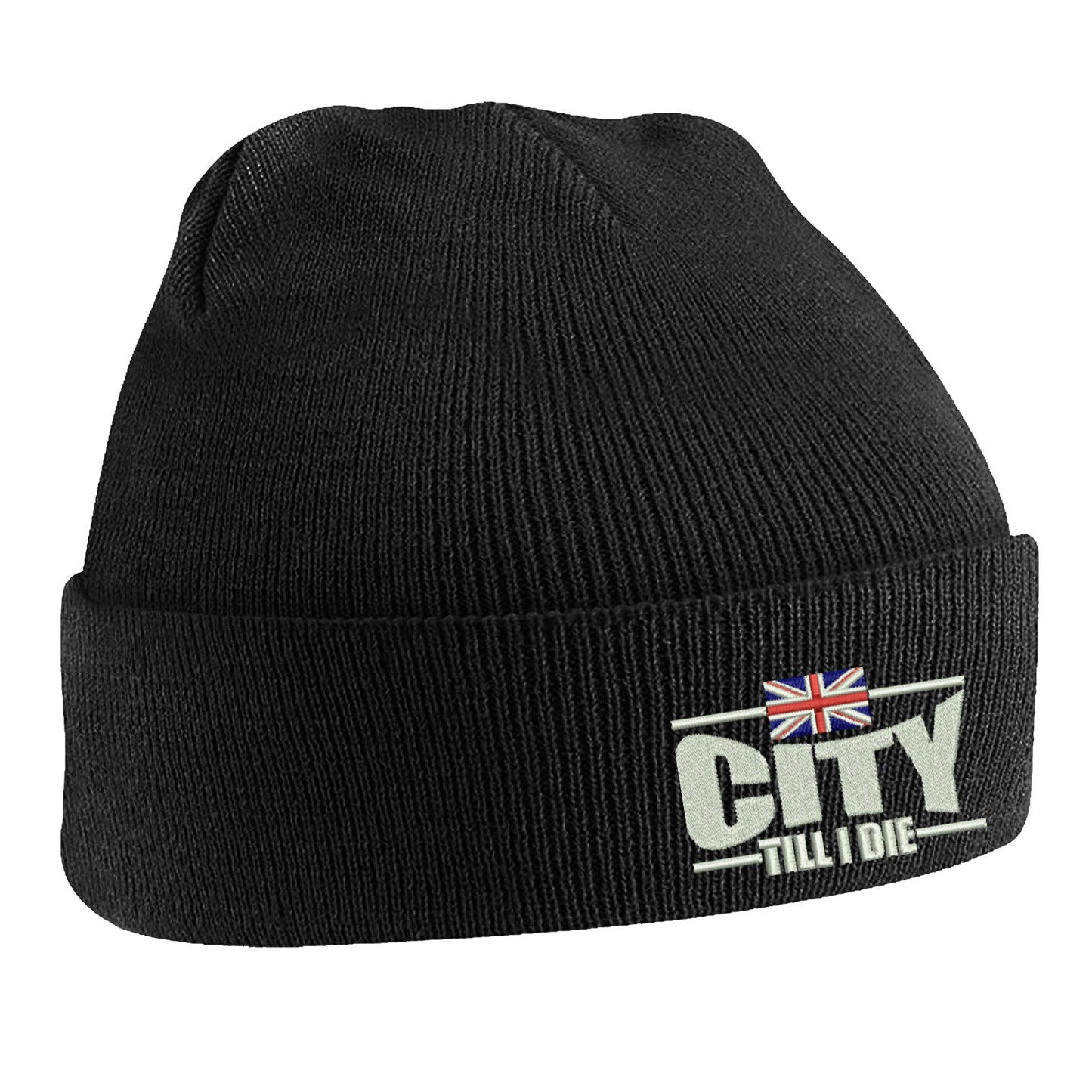 City Till I Die Union Jack Beanie Hat