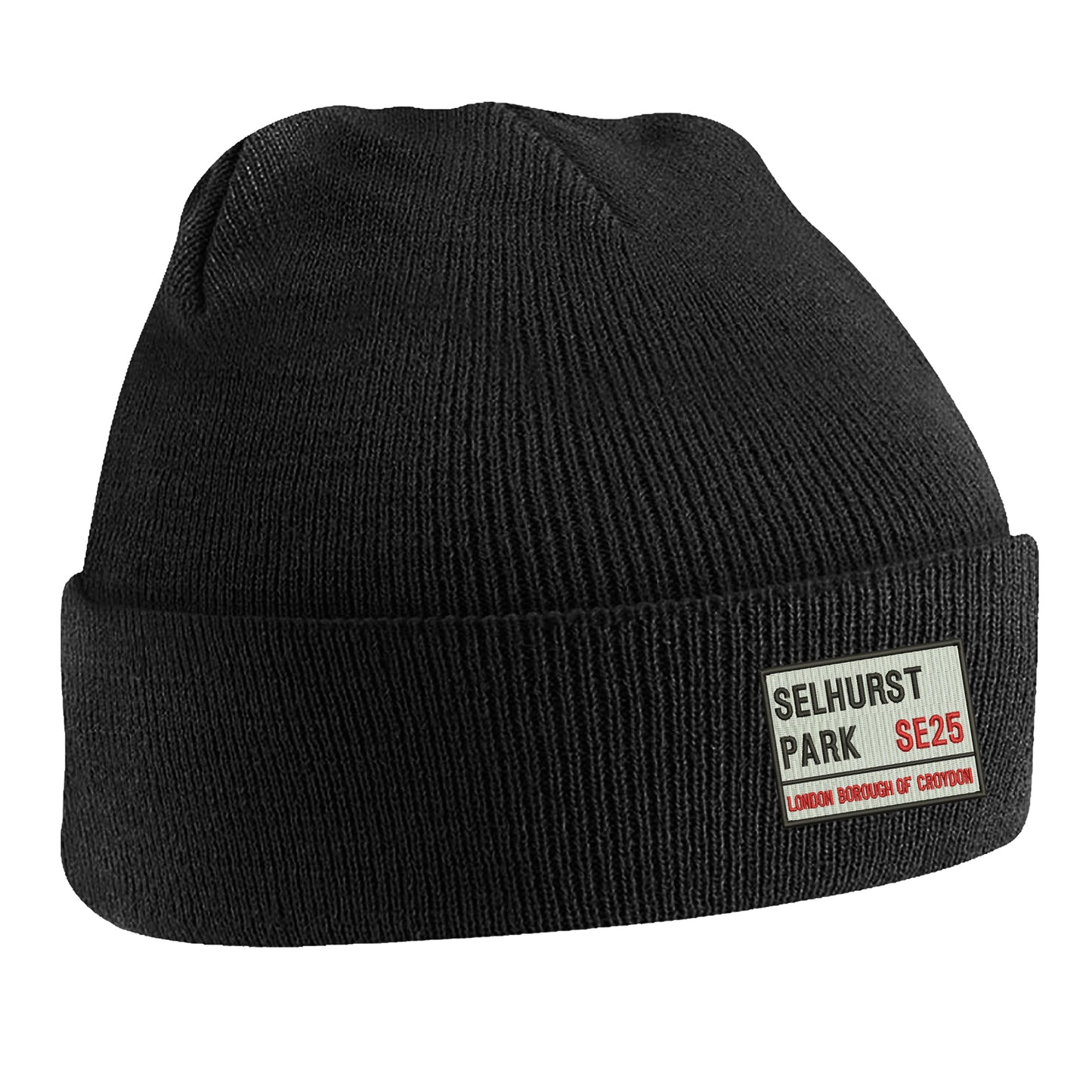 Selhurst Park SE25 Embroidered Beanie Hat