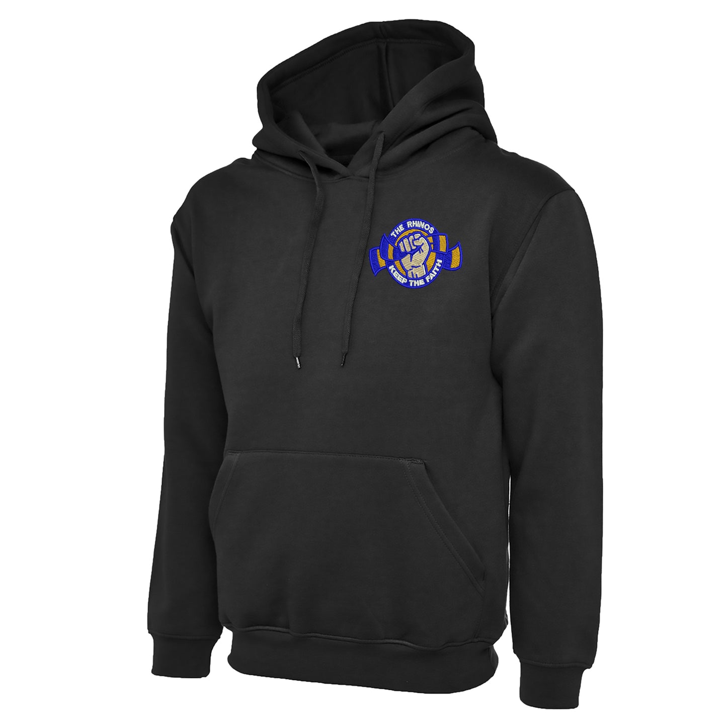 The Rhinos Keep The Faith Embroidered Hoodie