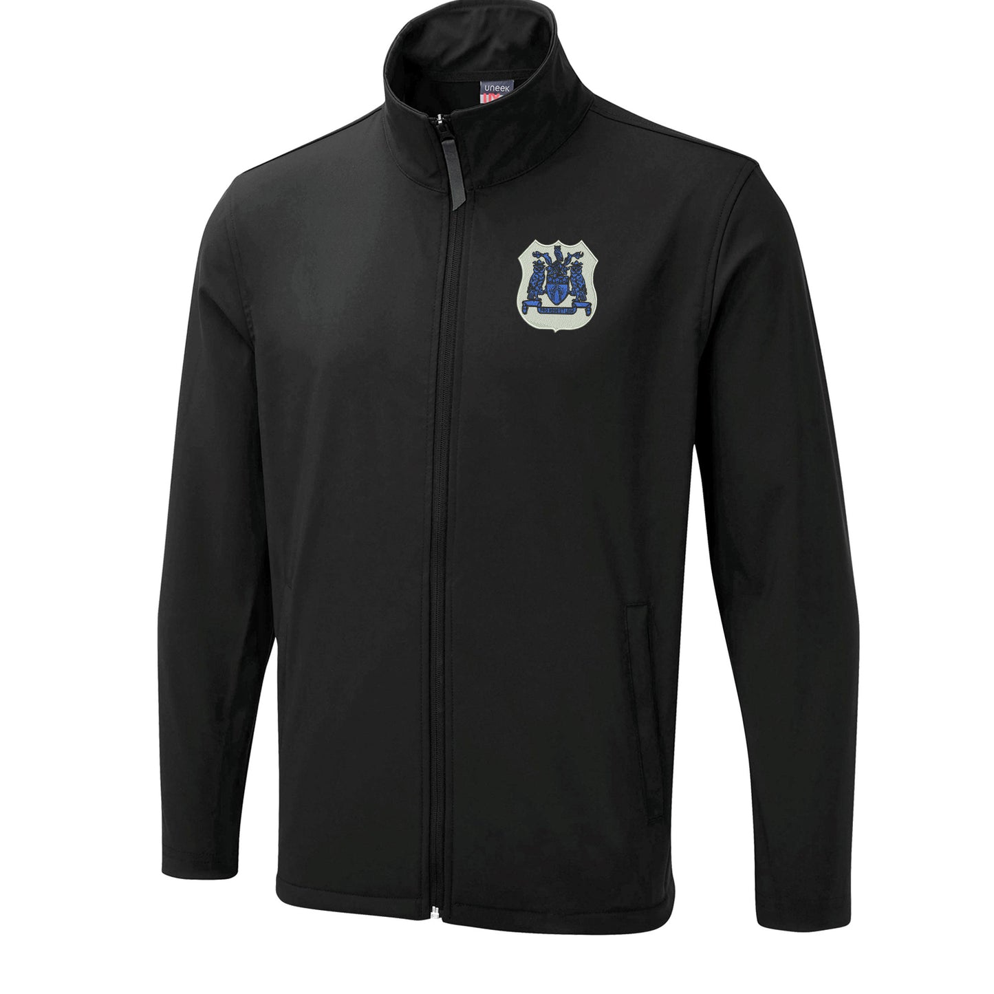 Retro Leeds 1950s Embroidered Lightweight Soft Shell Jacket