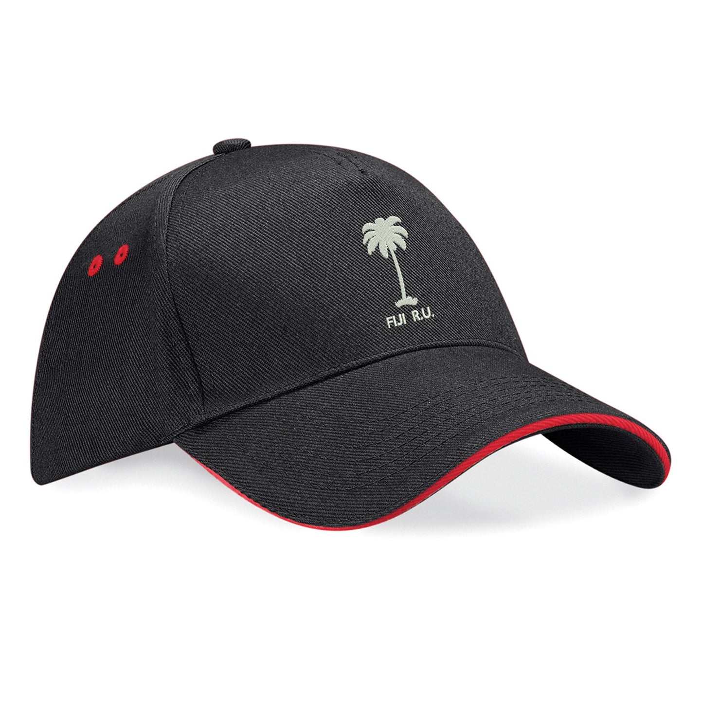 Retro Fiji Rugby 1920s Baseball Cap