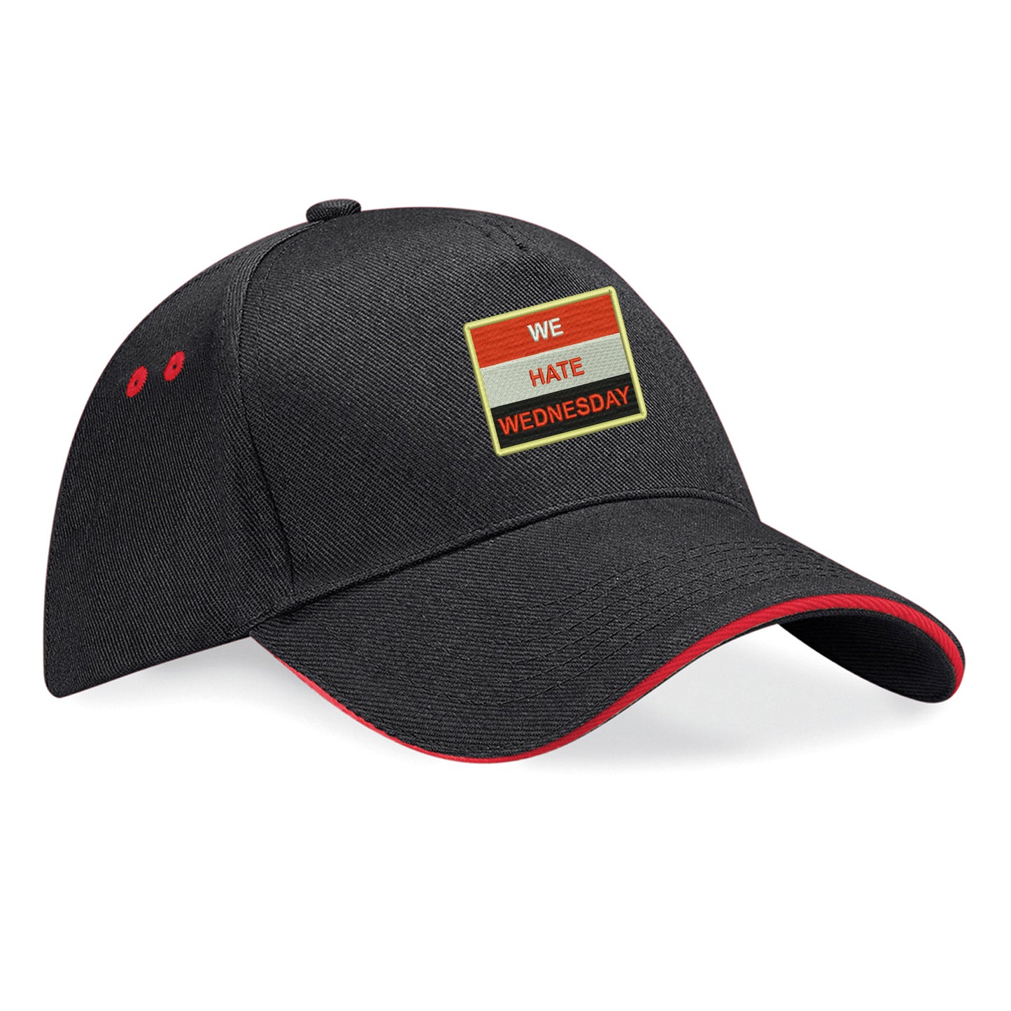 We Hate Wednesday Embroidered Baseball Cap