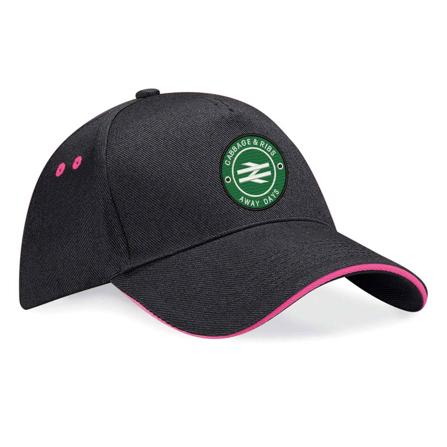 Cabbage & Ribs Away Days Embroidered Baseball Cap
