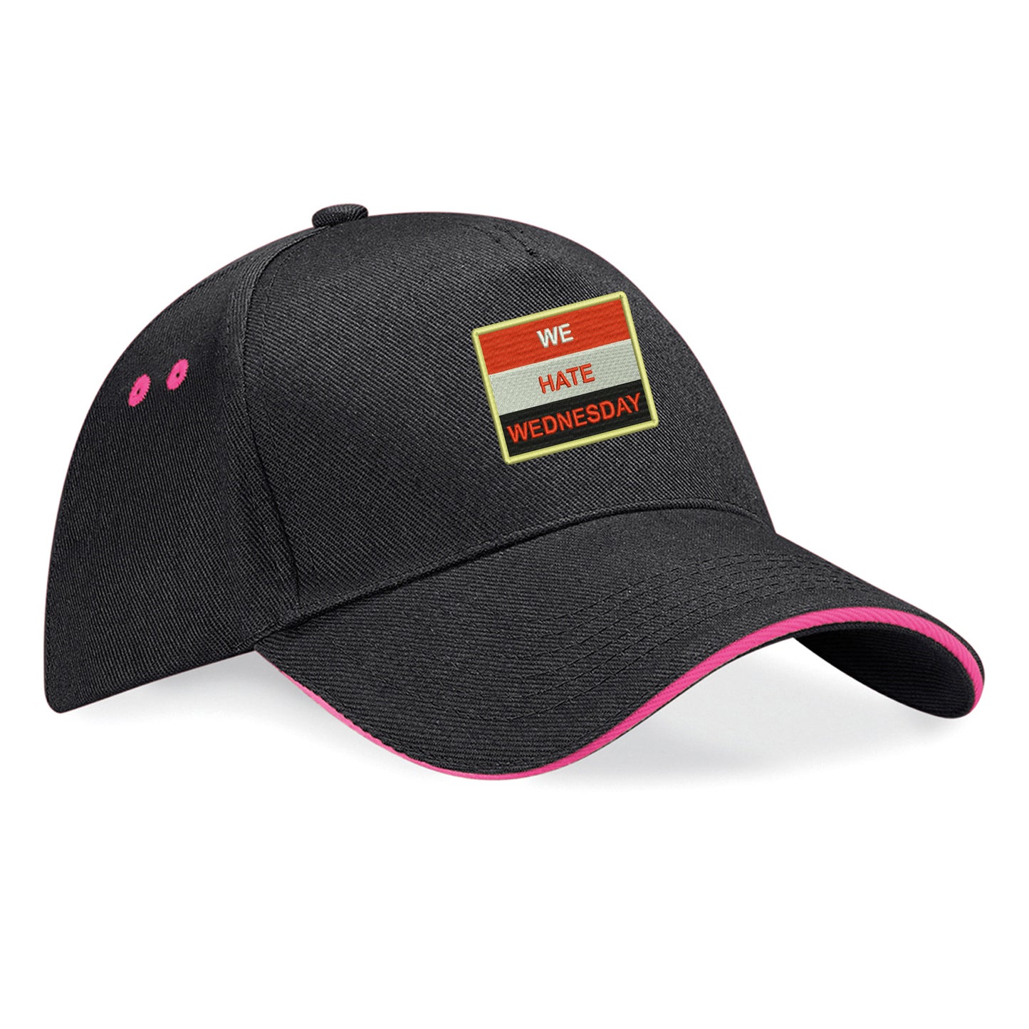We Hate Wednesday Embroidered Baseball Cap