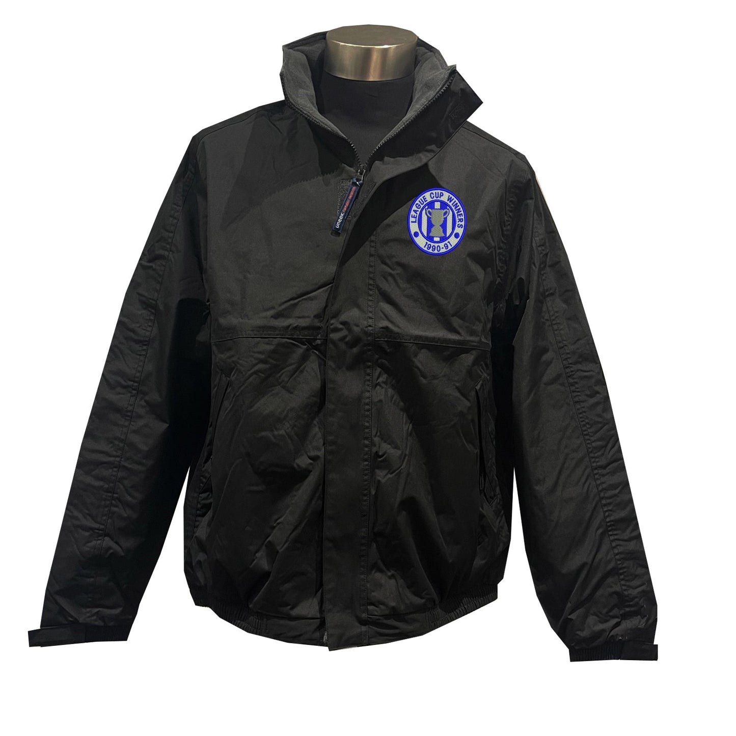 Retro Sheffield Wednesday League Cup Winners 1991 Embroidered Premium Outdoor Jacket