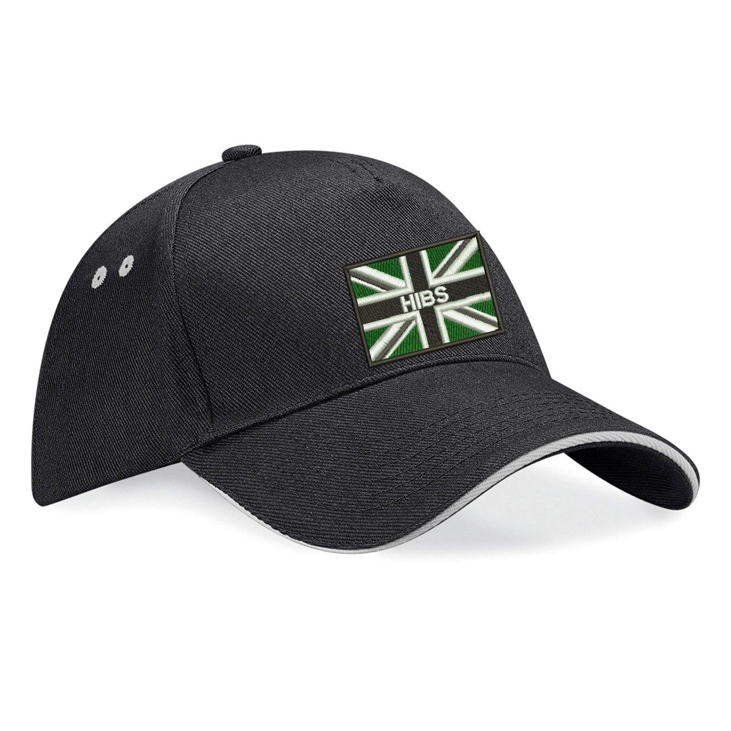 Hibs Coloured Union Jack Baseball Cap