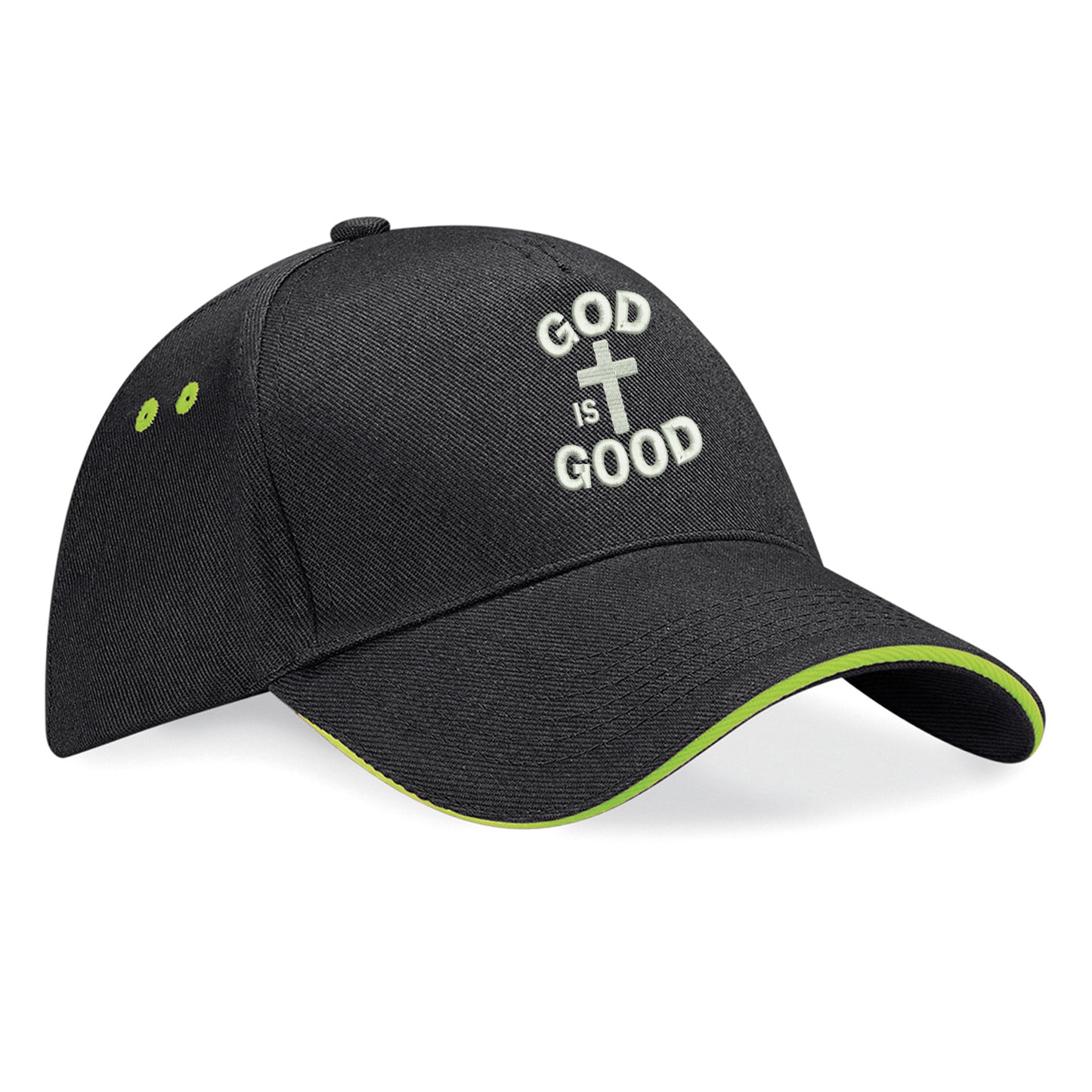 God is Good Embroidered Baseball Cap
