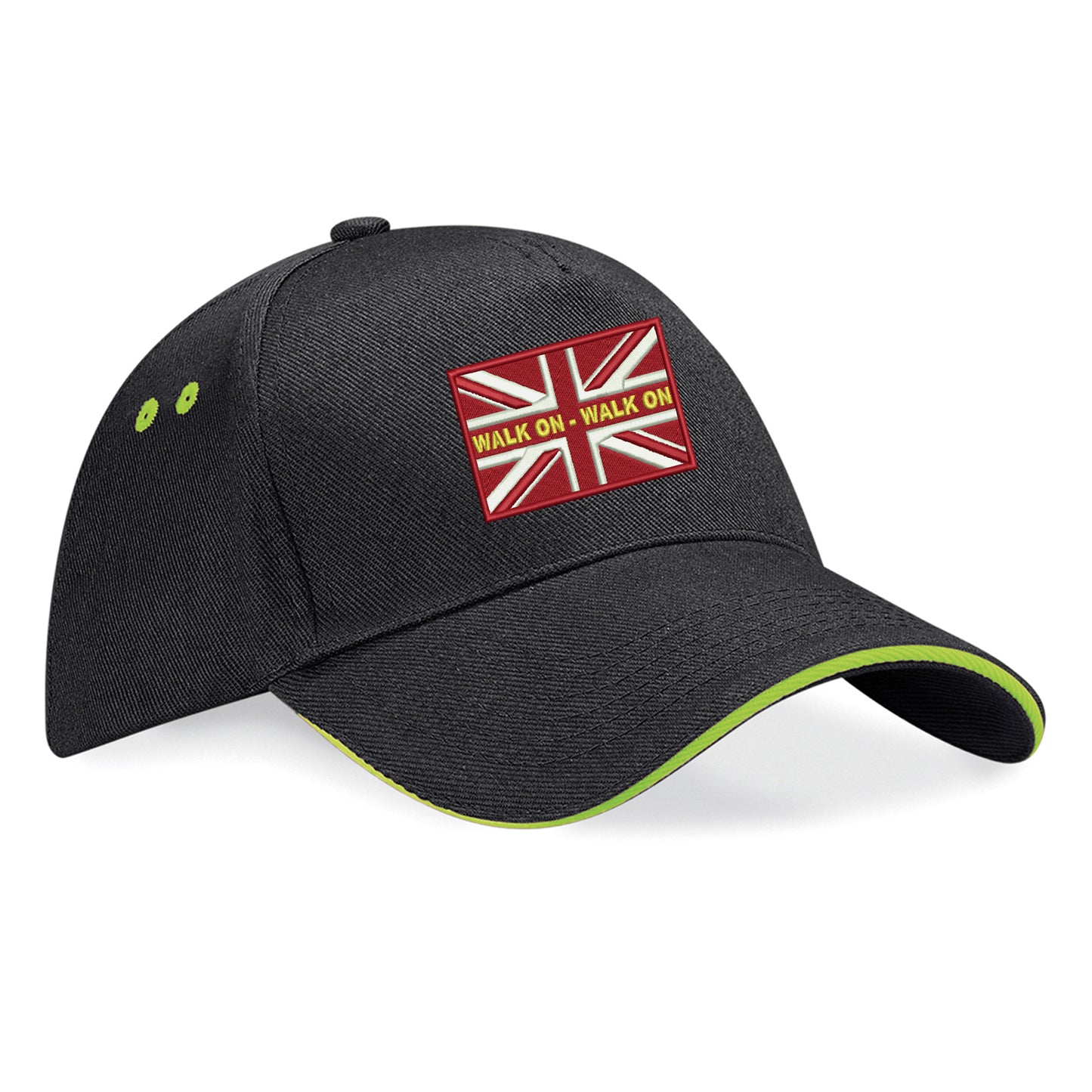 Walk On Walk On Coloured Union Jack Cap