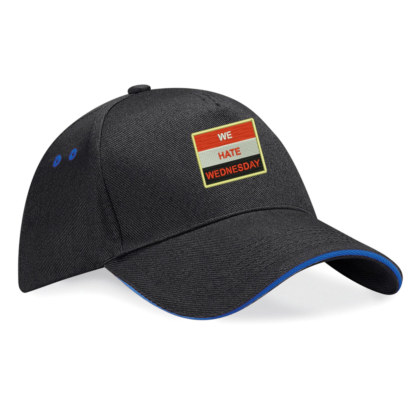 We Hate Wednesday Embroidered Baseball Cap