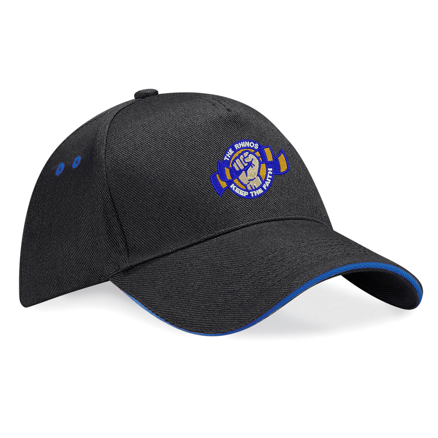 The Rhinos Keep The Faith Embroidered Baseball Cap