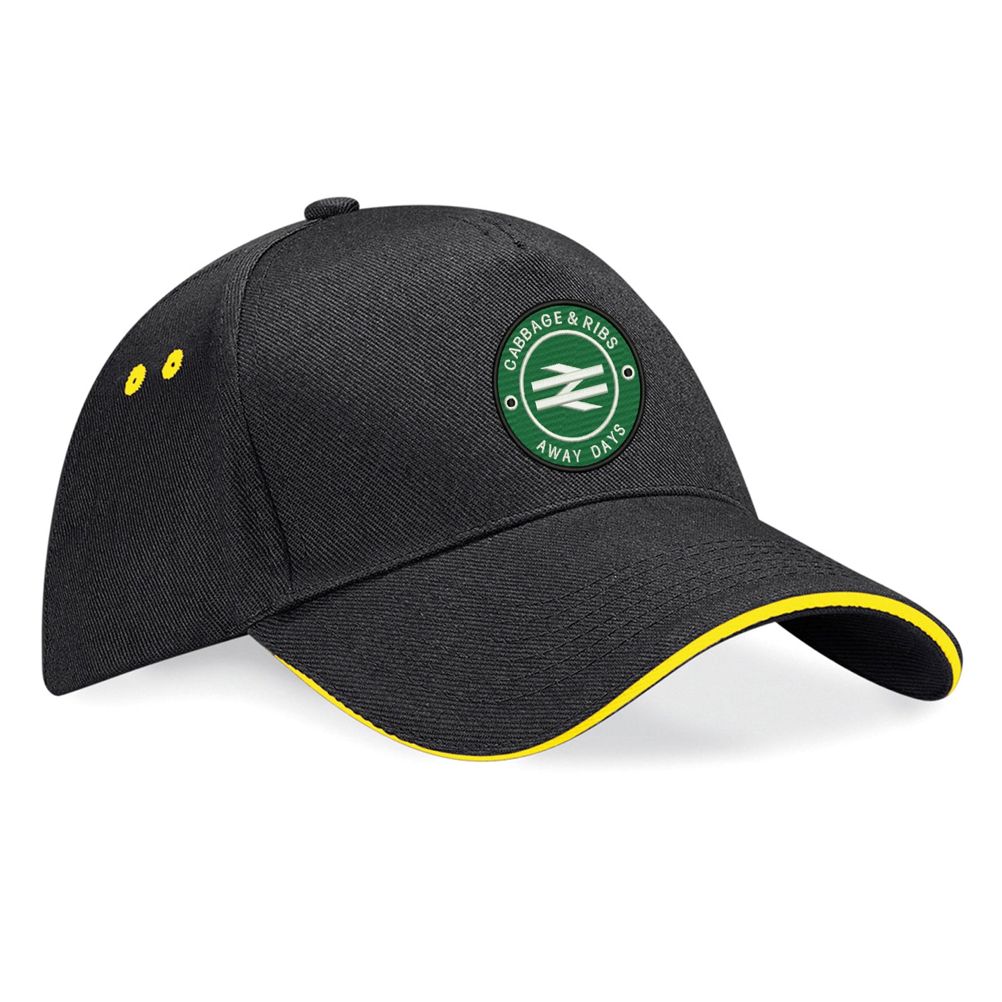 Cabbage & Ribs Away Days Embroidered Baseball Cap