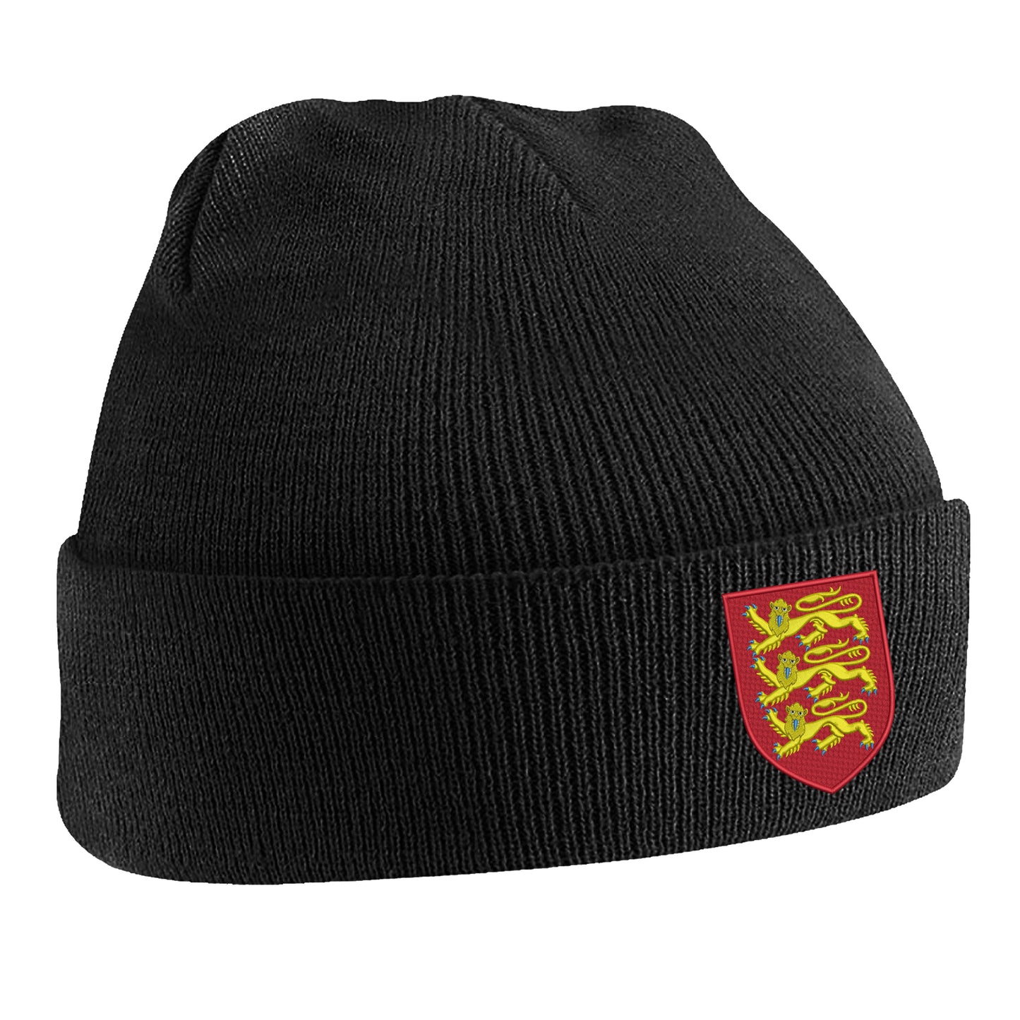 Coat of Arms of England Embroidered Beanie Hat