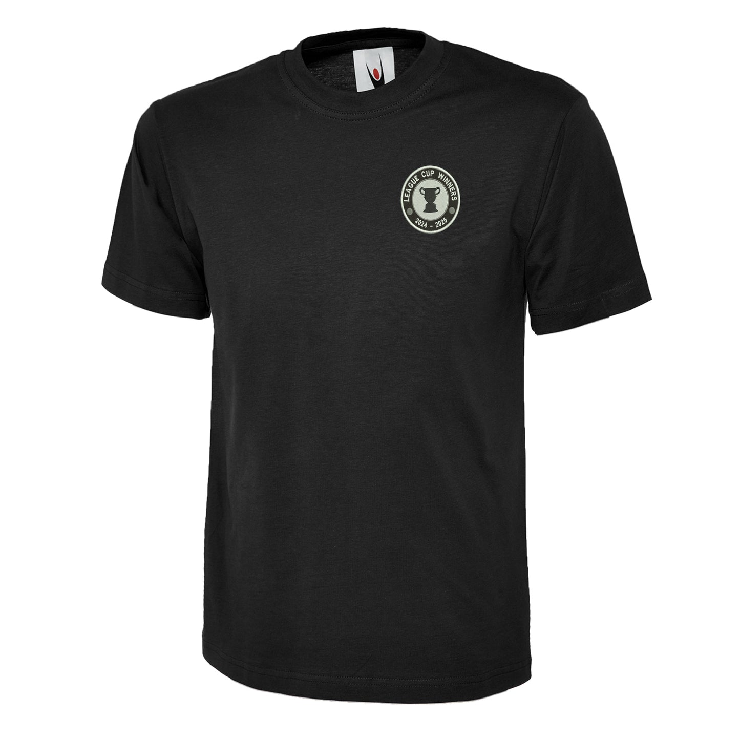 Newcastle League Cup Embroidered T Shirt