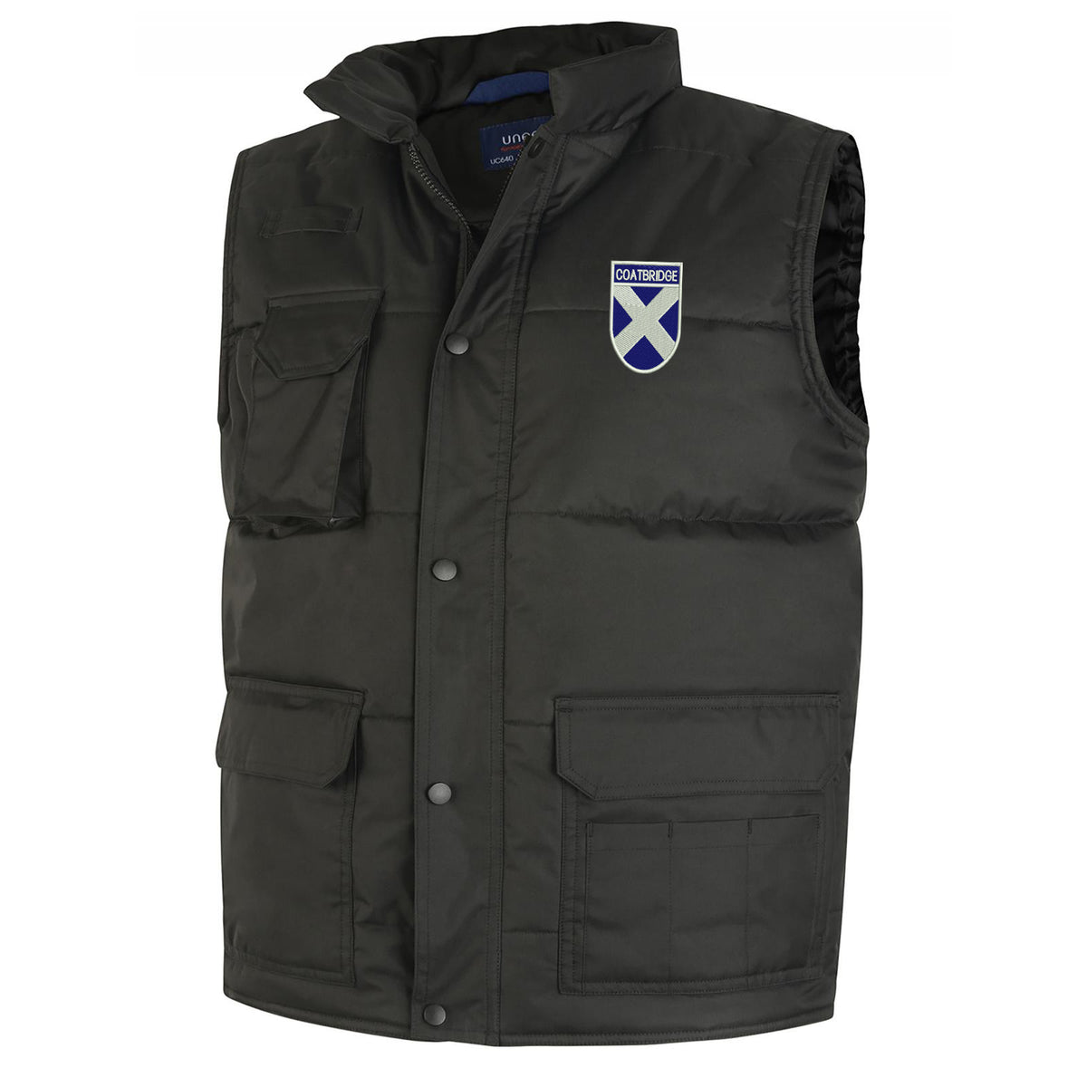 Coatbridge Flag of Scotland Shield Super Pro Body Warmer