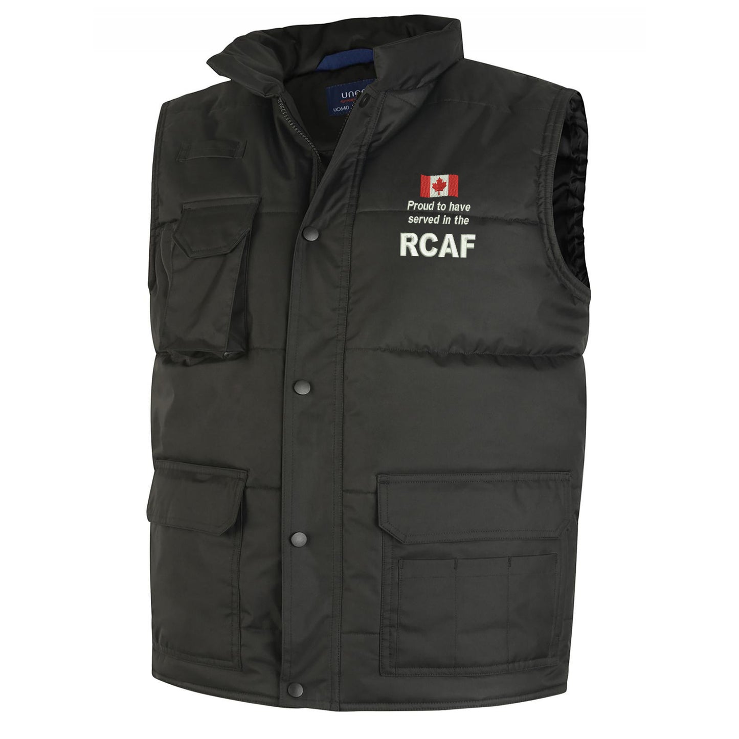 Proud to Have Served in The RCAF Embroidered Super Pro Body Warmer