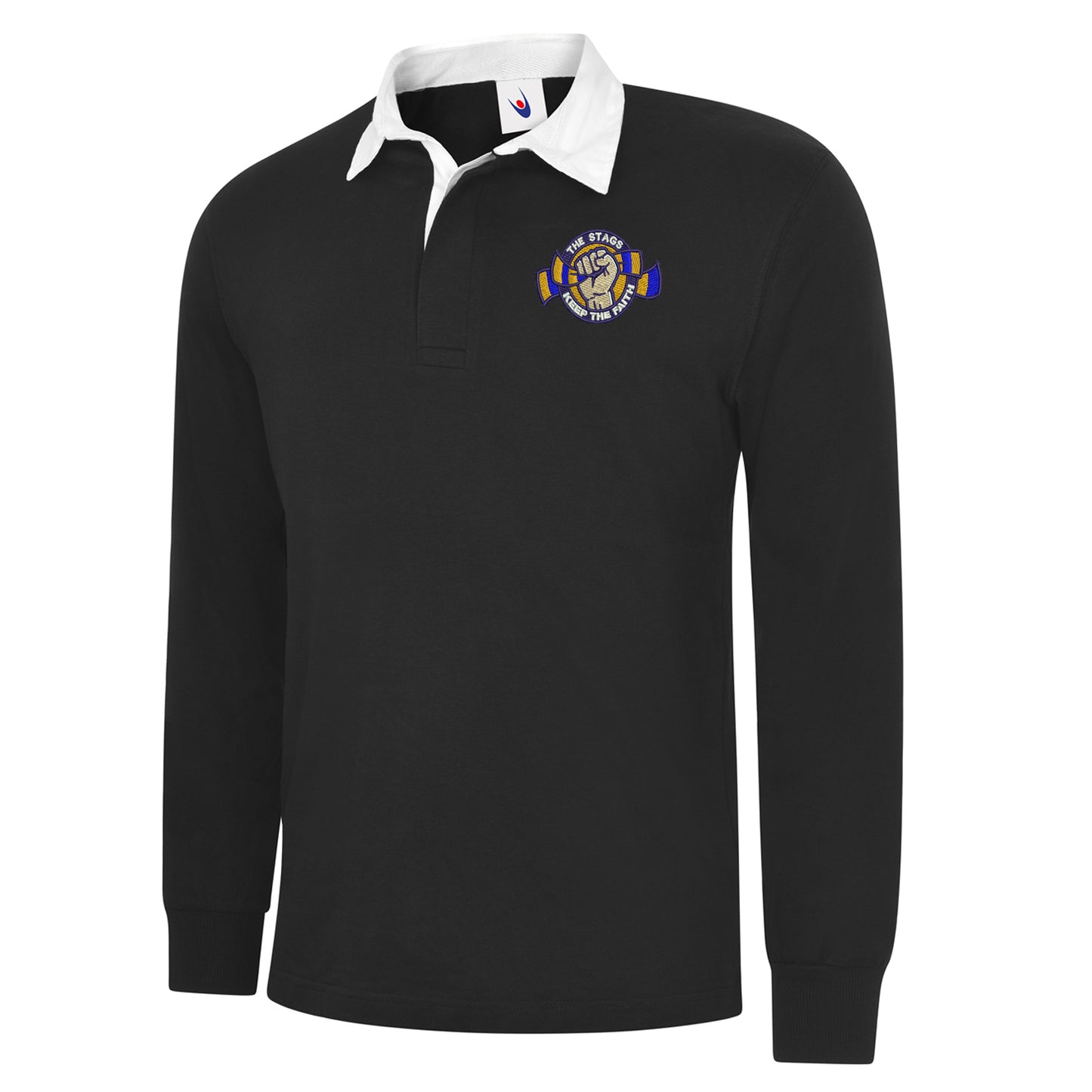 The Stags Keep The Faith Embroidered Classic Rugby Shirt