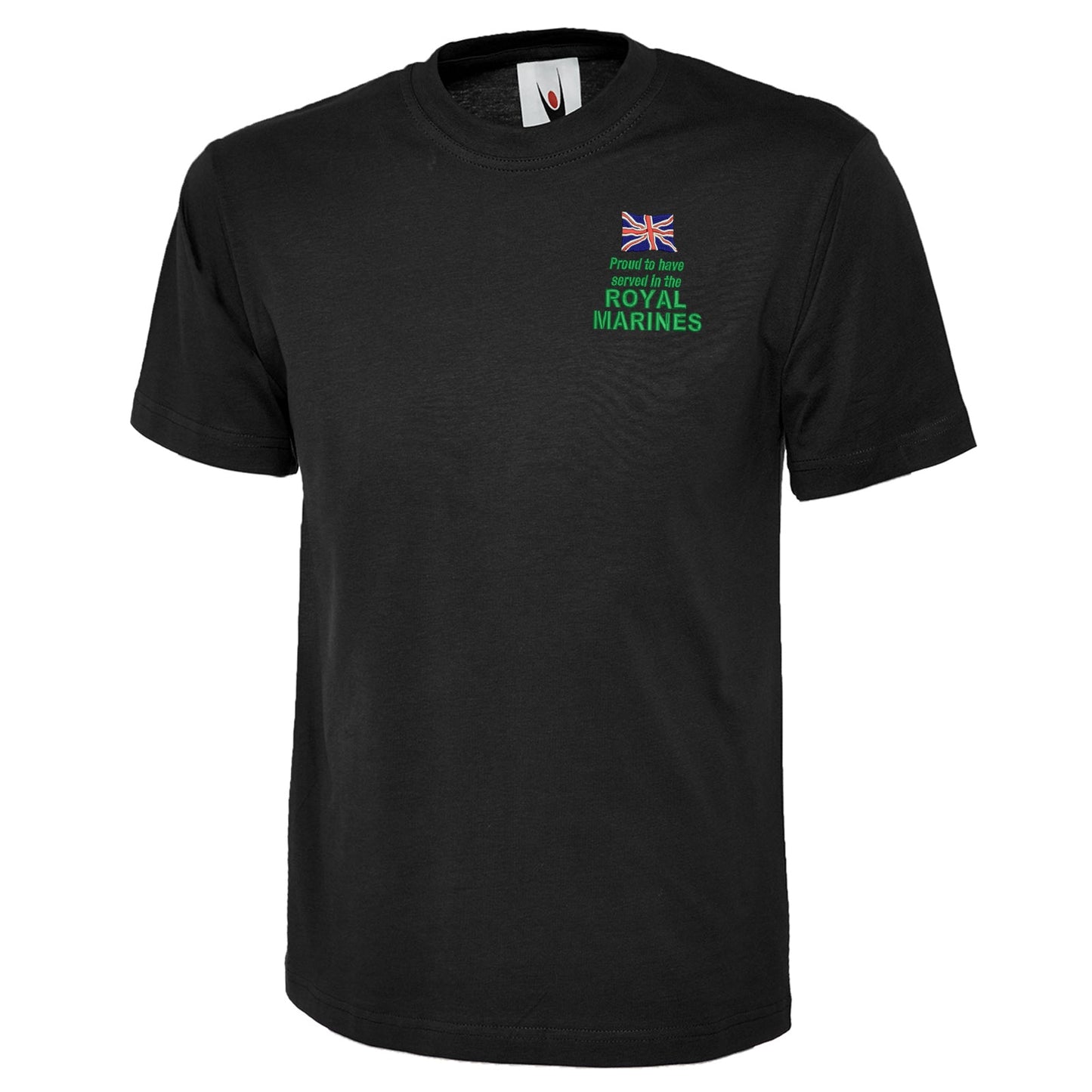 Proud to Have Served in The Royal Marines Embroidered Classic T-Shirt