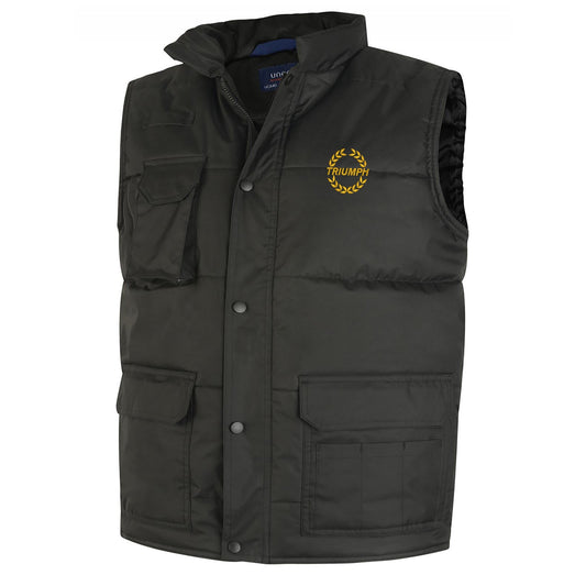Triumph Motor Company Embroidered Super Pro Body Warmer