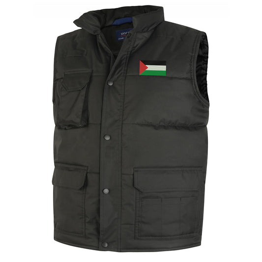Flag of Palestine Bodywarmer