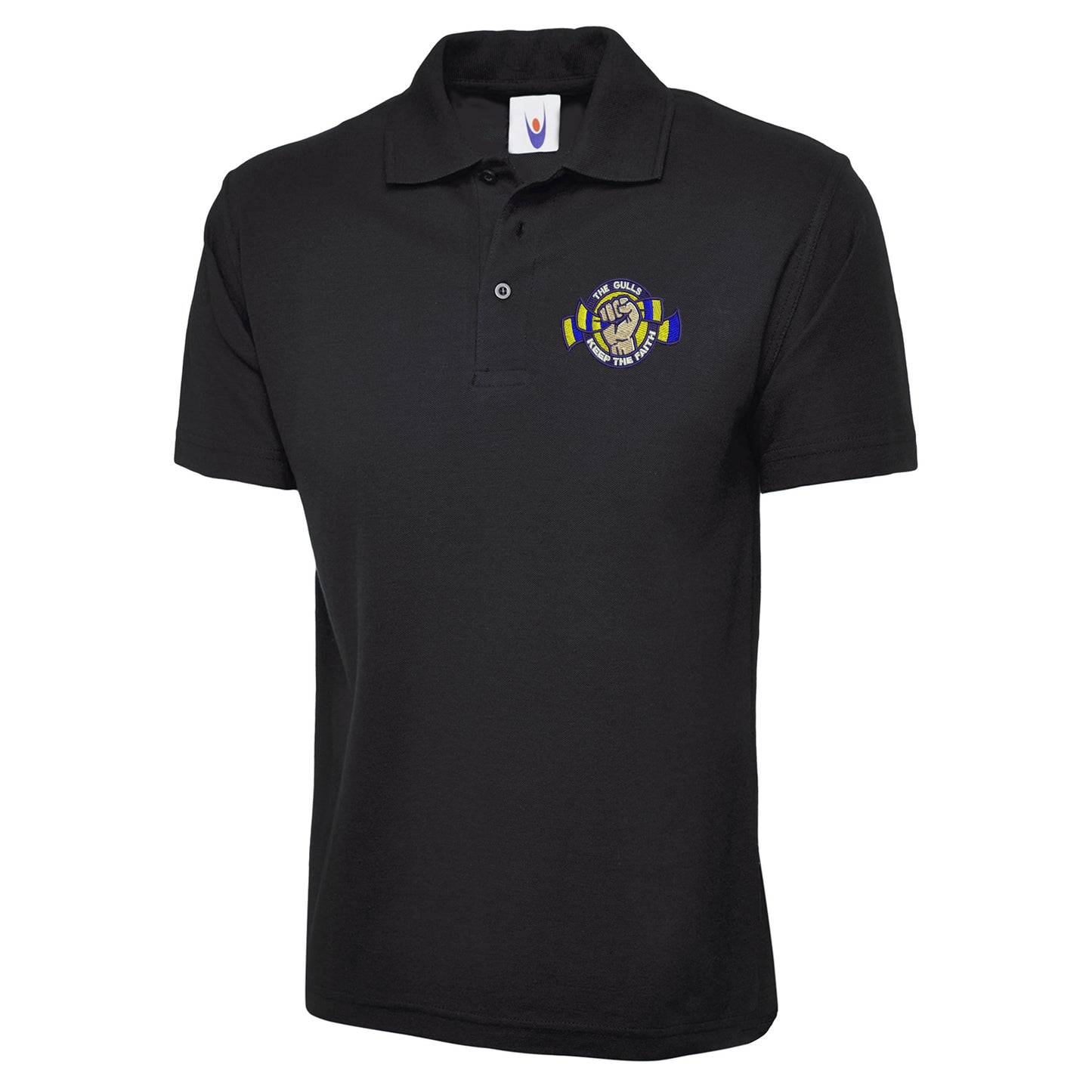 The Gulls Keep The Faith Embroidered Classic Polo Shirt