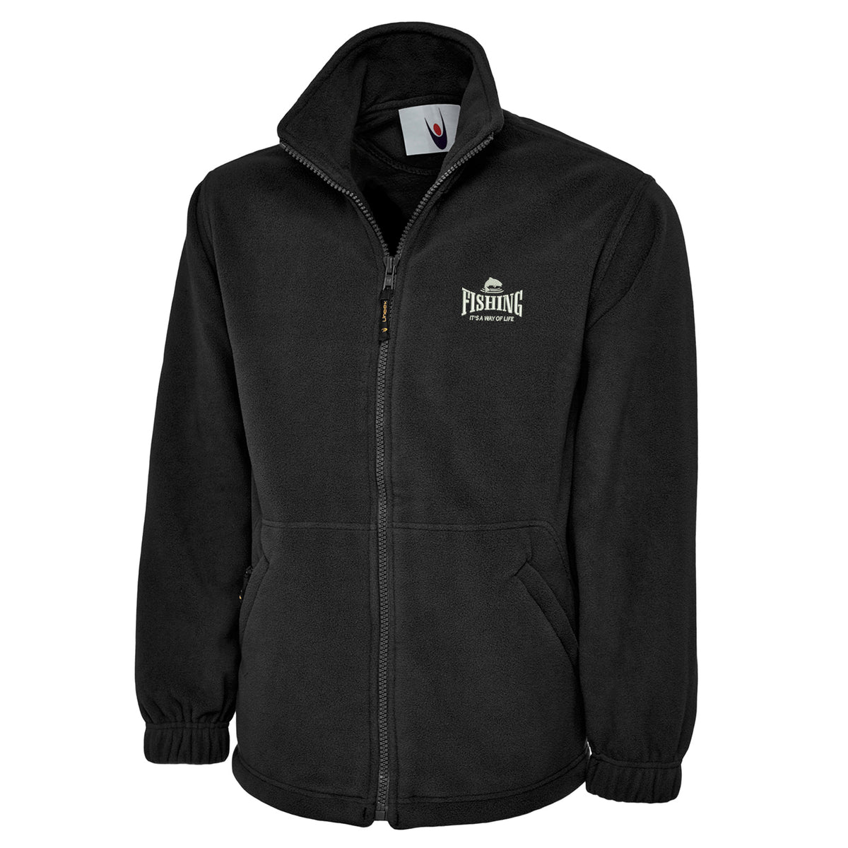 Fishing It's a Way of Life Premium Fleece Jacket