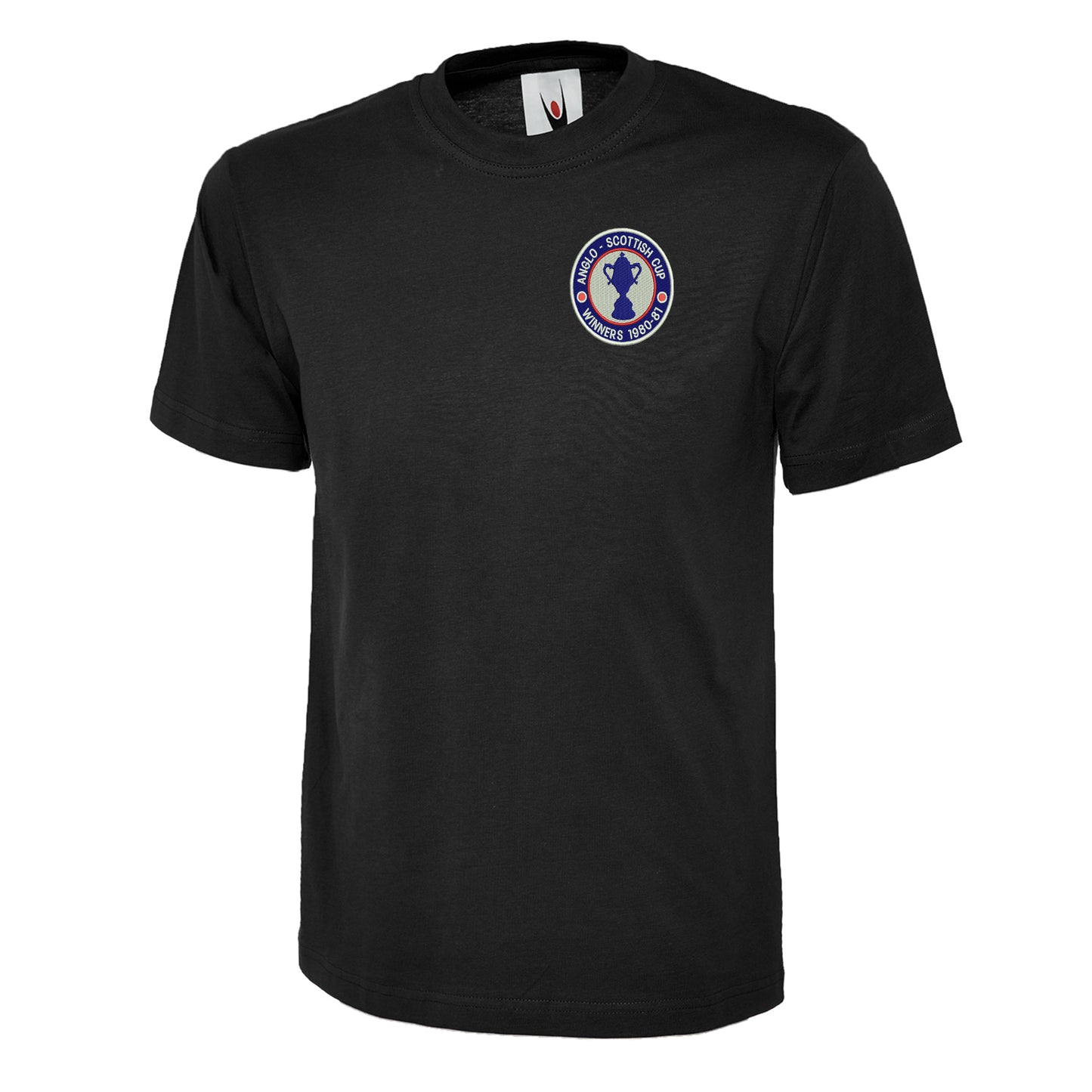 Retro Chesterfield Anglo-Scottish Cup Winners 1981 Embroidered Children's T-Shirt