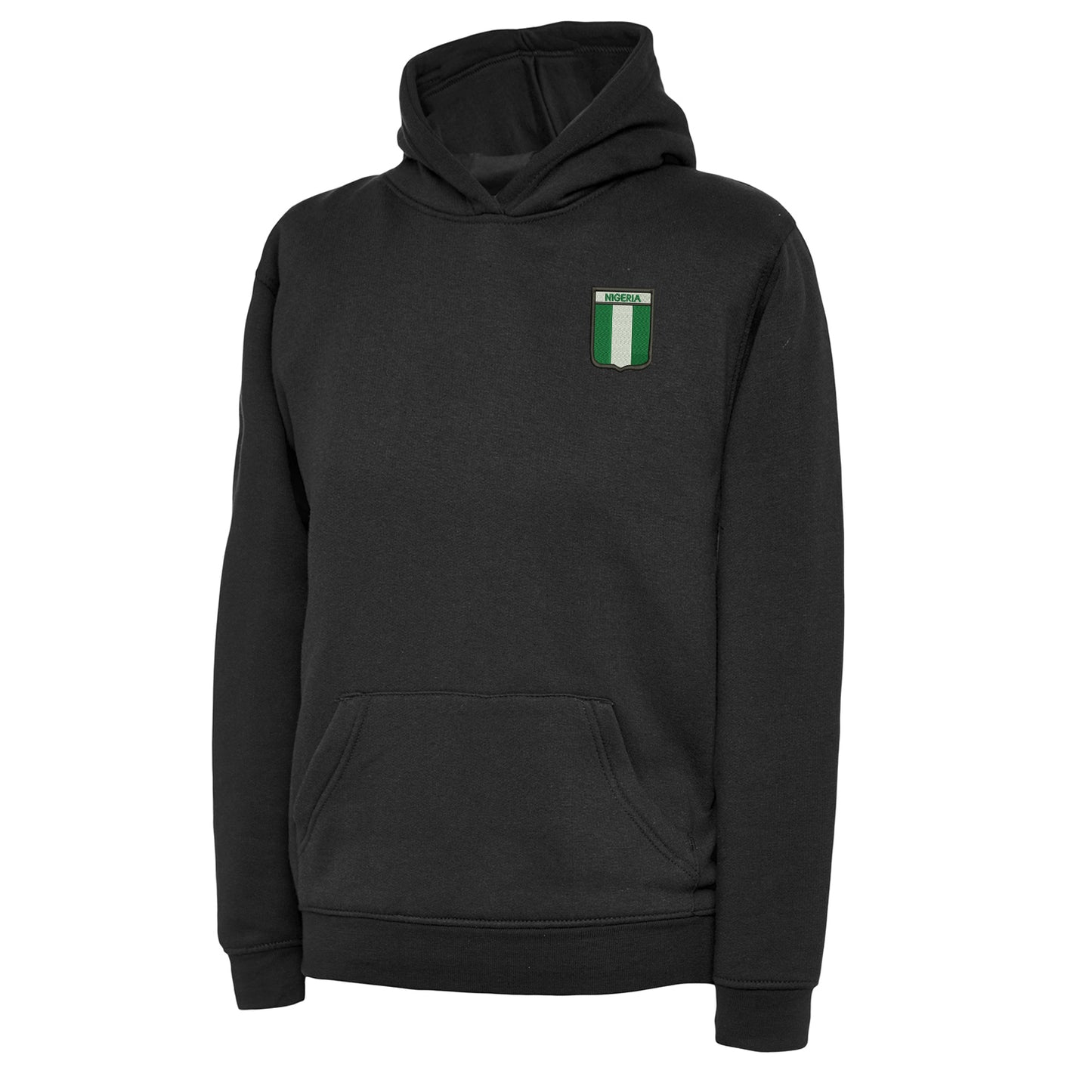 Flag of Nigeria Shield Hoodie