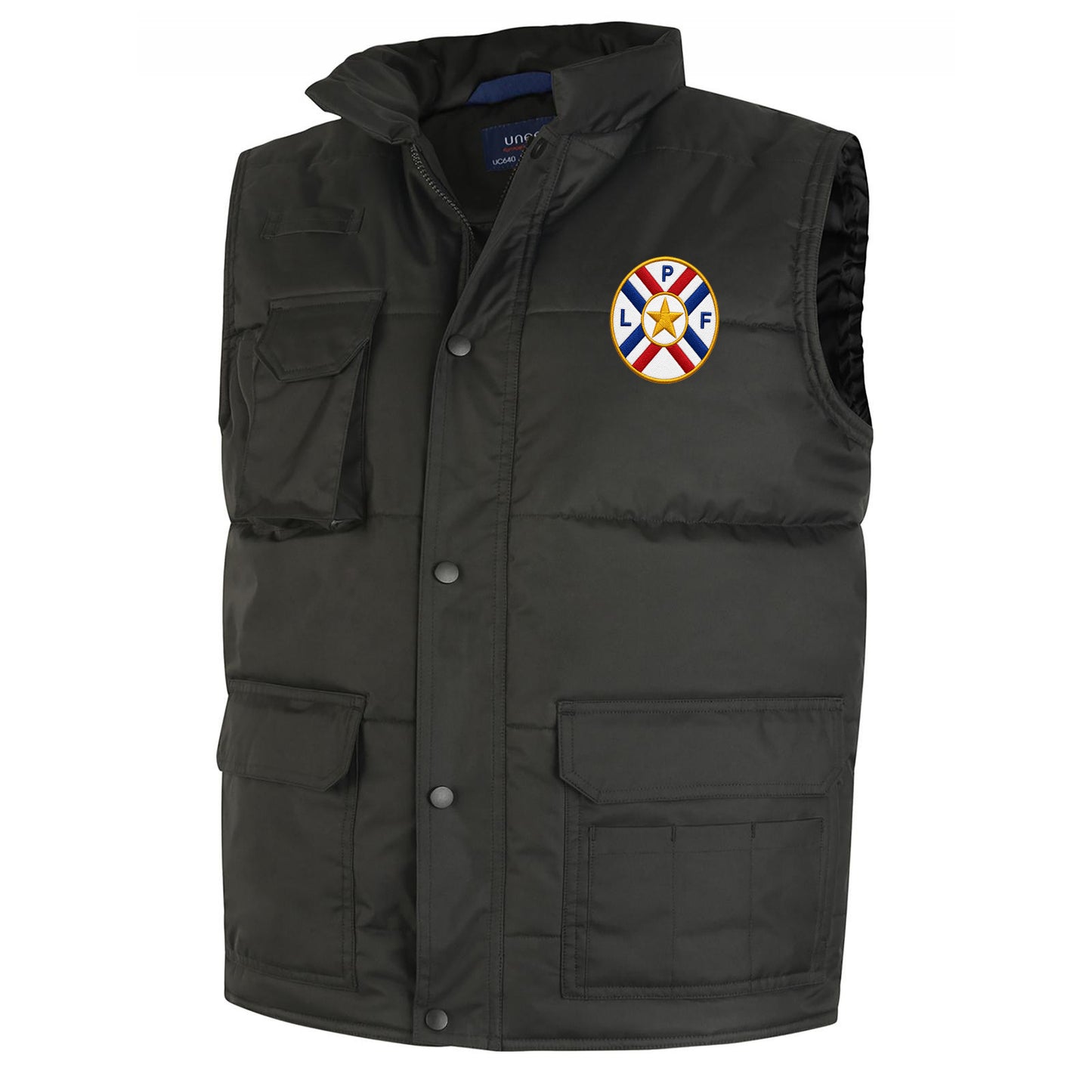Classic Paraguay Football Bodywarmer