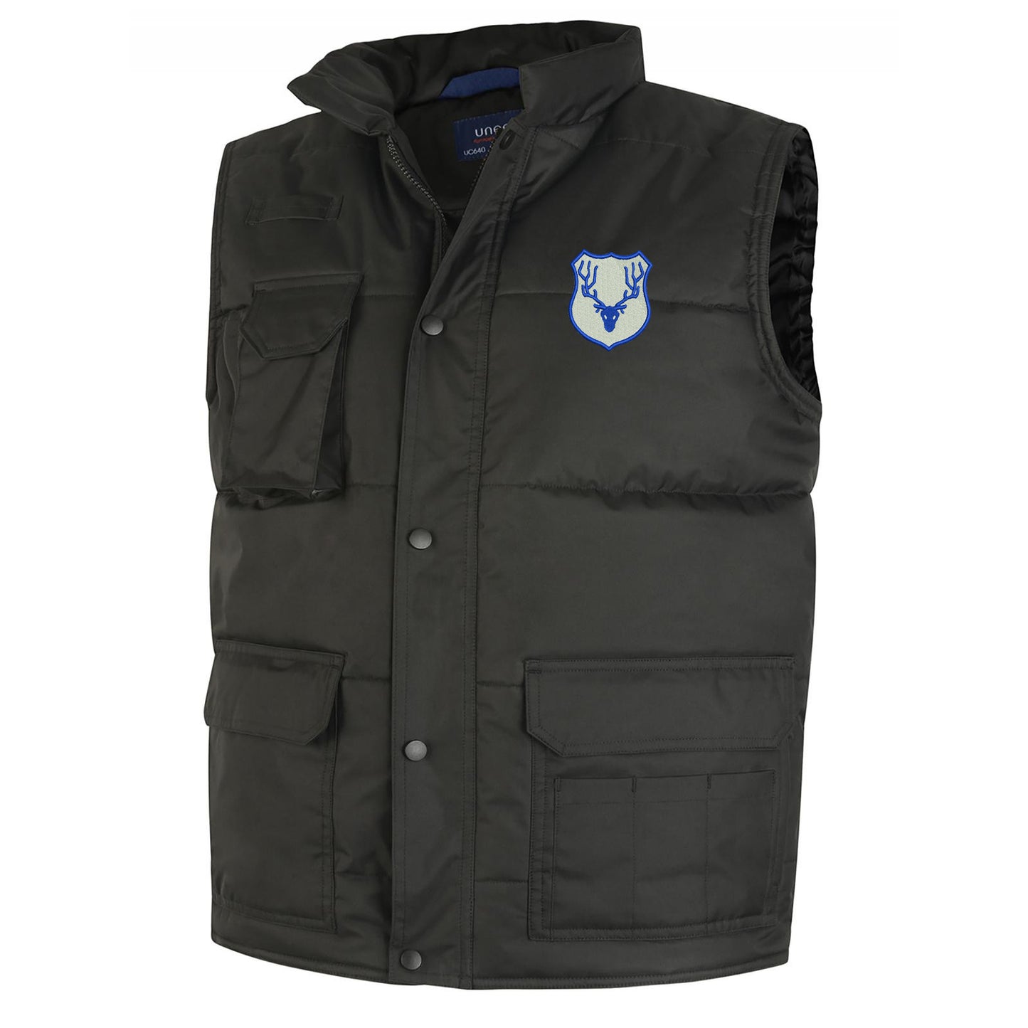 Retro Ross County Embroidered Super Pro Body Warmer