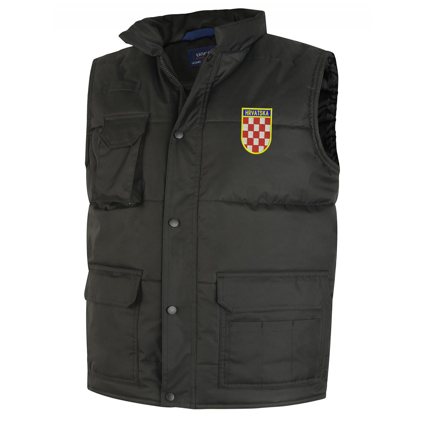 Retro Croatia 1960s Embroidered Super Pro Body Warmer