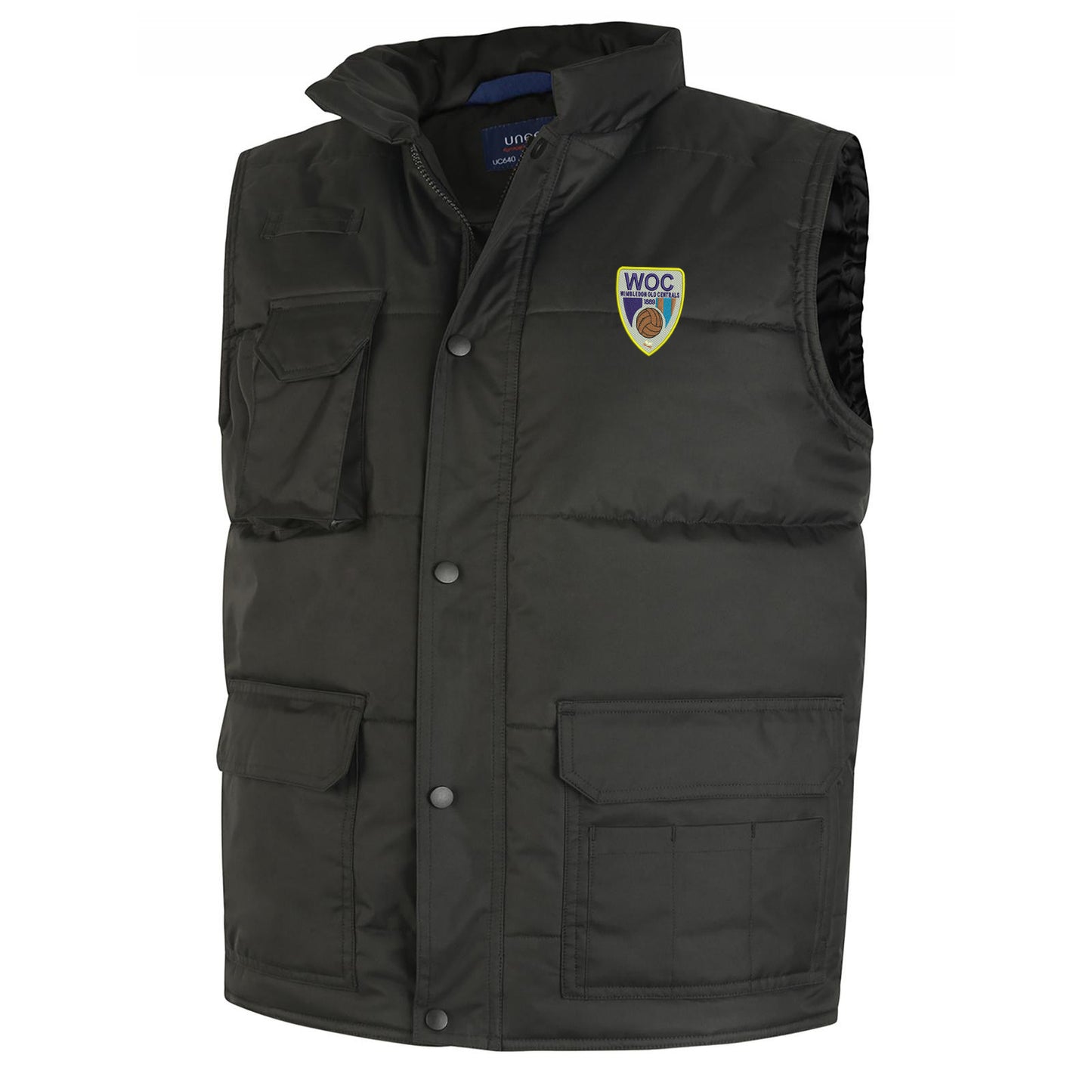 Retro Wimbledon Old Centrals Bodywarmer