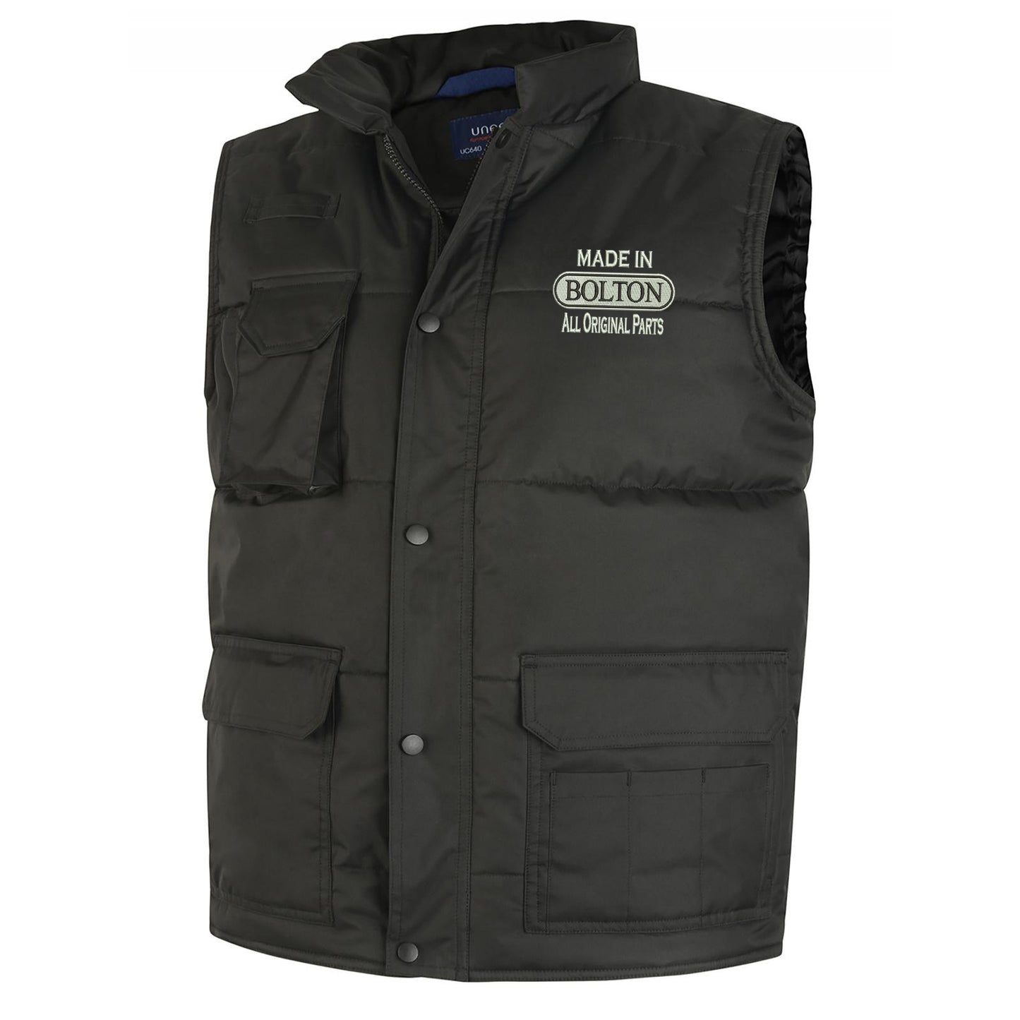 Made in Bolton All Original Parts Bodywarmer