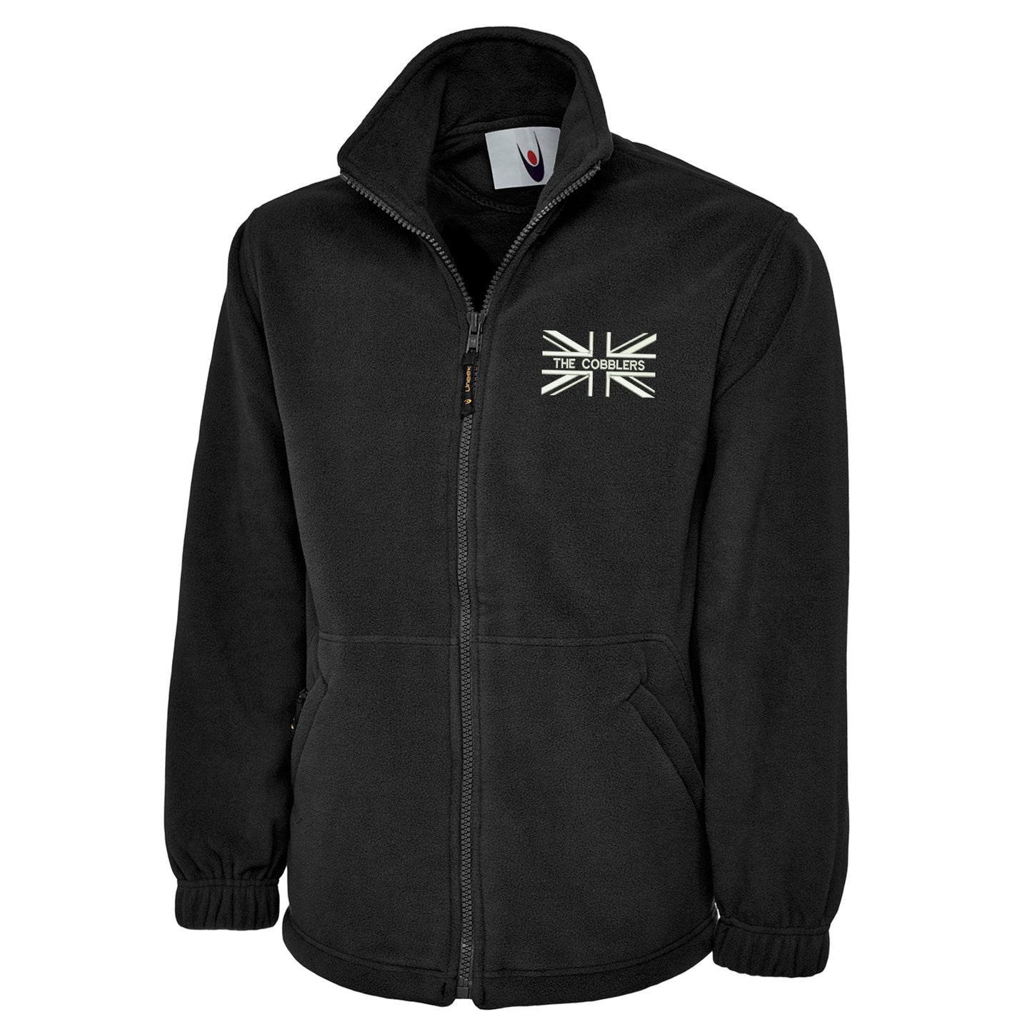 The Cobblers Union Jack Embroidered Premium Fleece Jacket