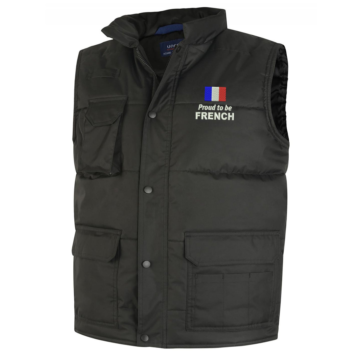 Proud to be French Embroidered Super Pro Body Warmer
