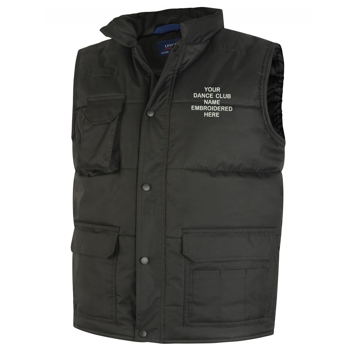 Personalised Dance Club Super Pro Body Warmer