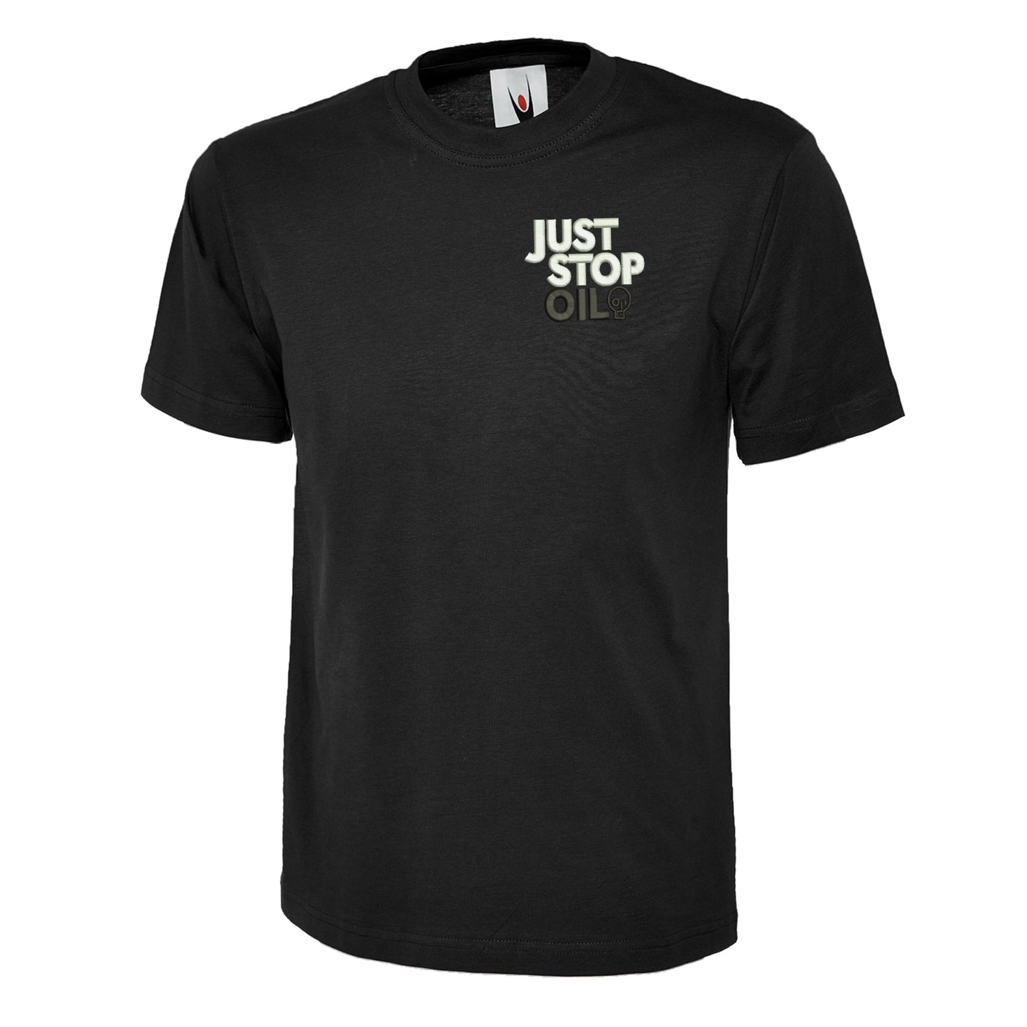 Just Stop Oil Embroidered Children's T-Shirt