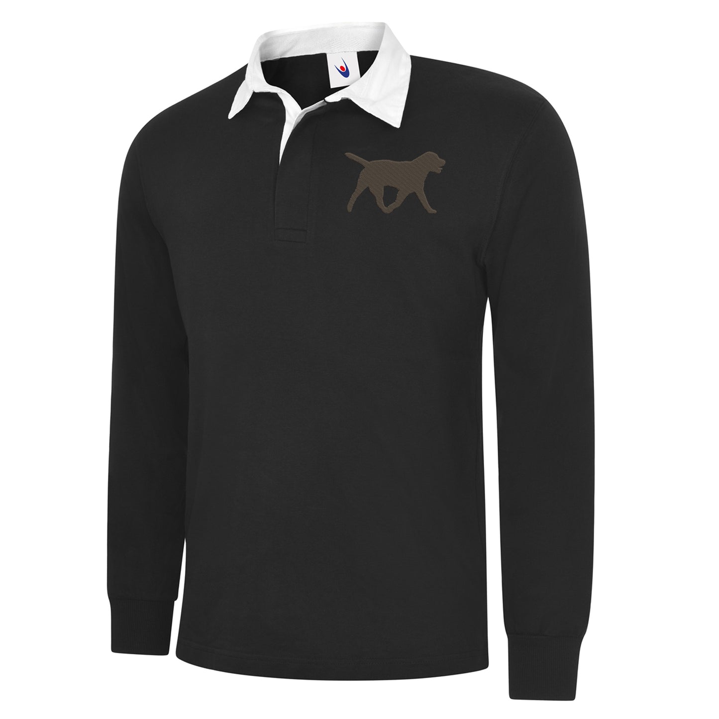 Chocolate Labrador Rugby Shirt