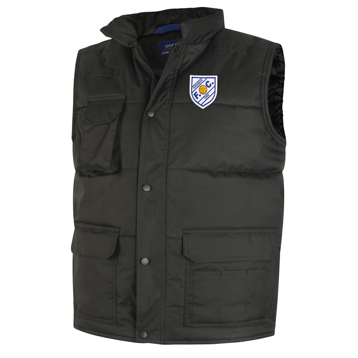 Old School Shrewsbury Town Football Bodywarmer
