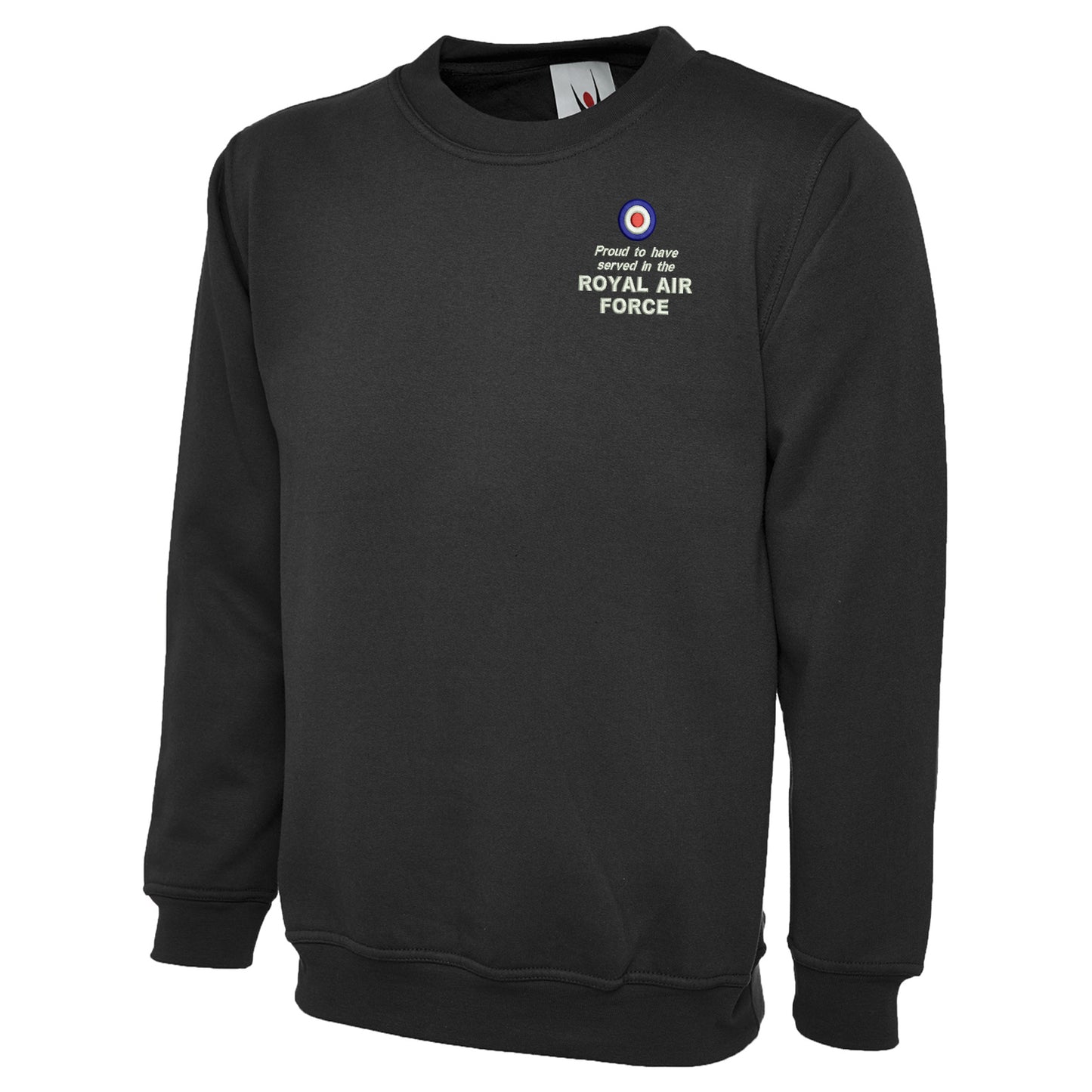 Proud to Have Served in The Royal Air Force Embroidered Classic Sweatshirt