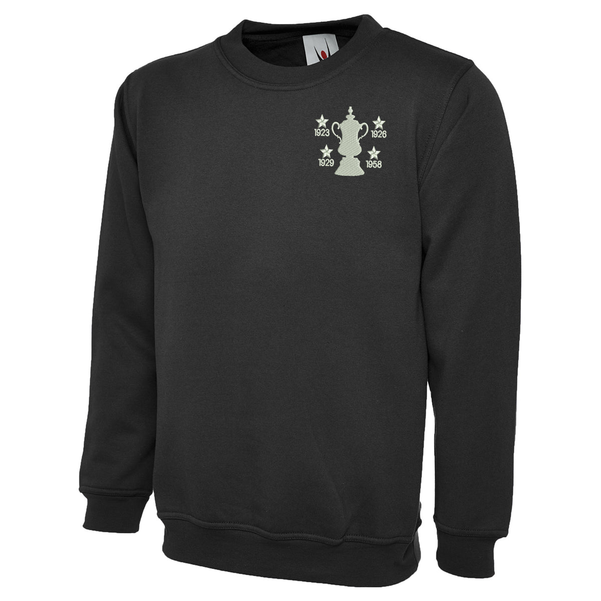 Retro Bolton Four Time Cup Winners Classic Sweatshirt
