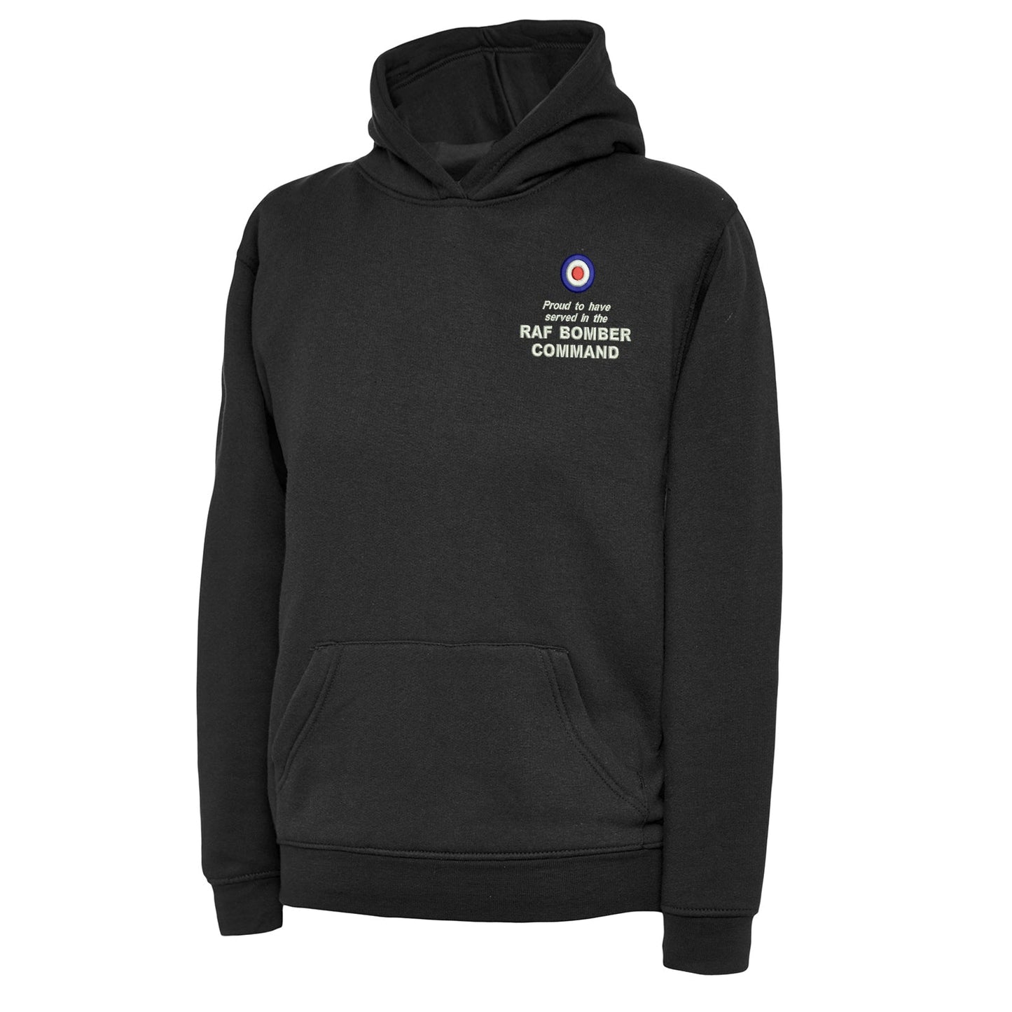 Proud to Have Served in The RAF Bomber Command Embroidered Children's Hoodie